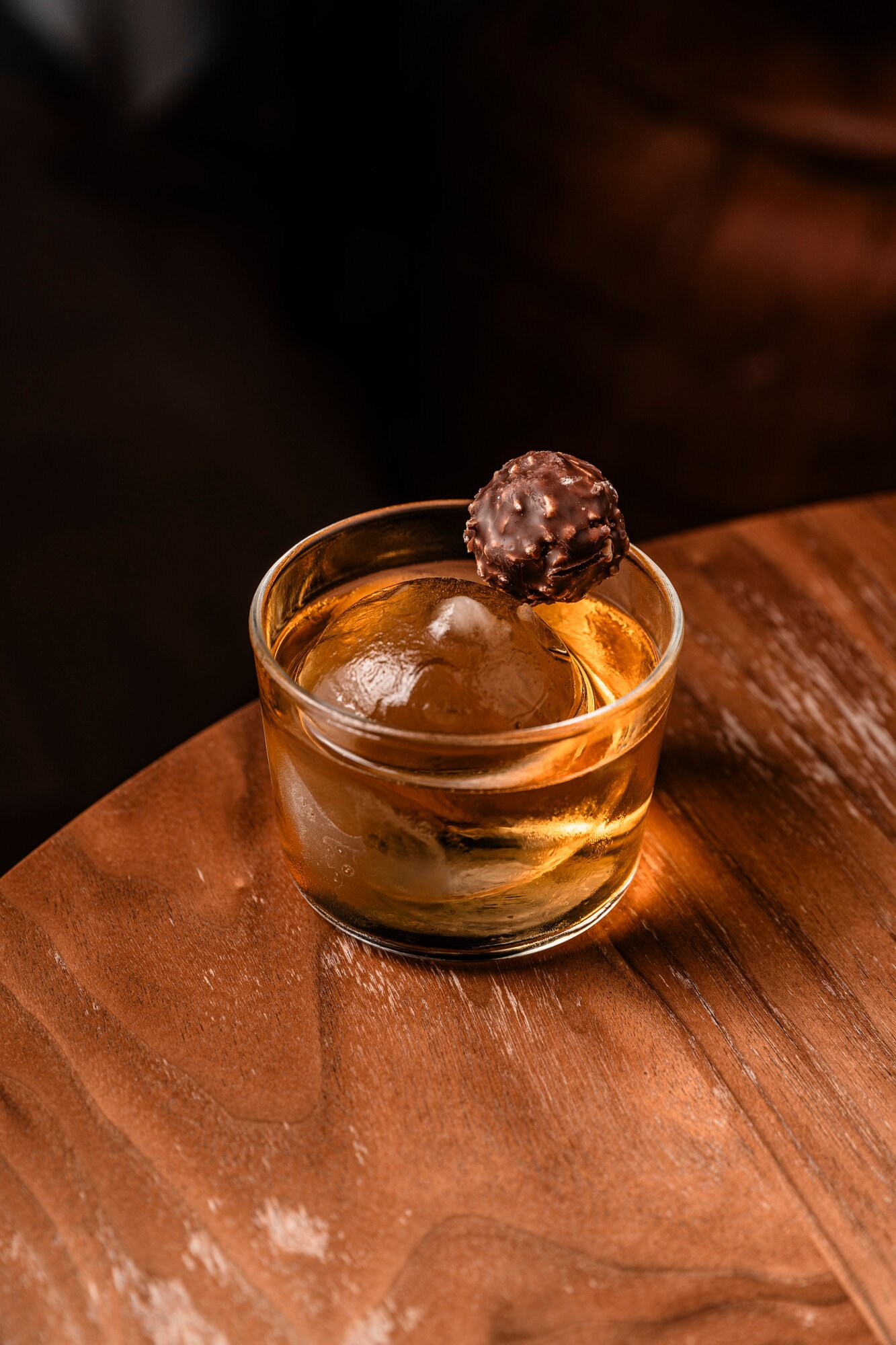 Truth or Dare bar's Ferrero Rocher cocktail is one of Theo Tjandra's signature drinks. Photo / PM Creatives