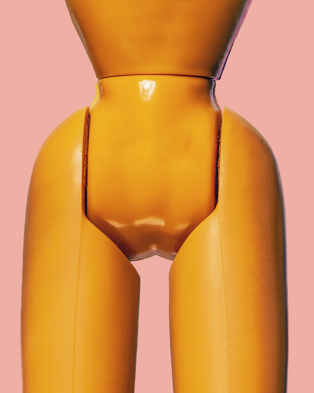 Her pelvis is smooth plastic, devoid of anything remotely clinical or anatomically correct. Still, that distinction hasn’t stopped Barbie’s nether region from stirring up some controversy. Photo / Elizabeth Renstrom, The New York Times