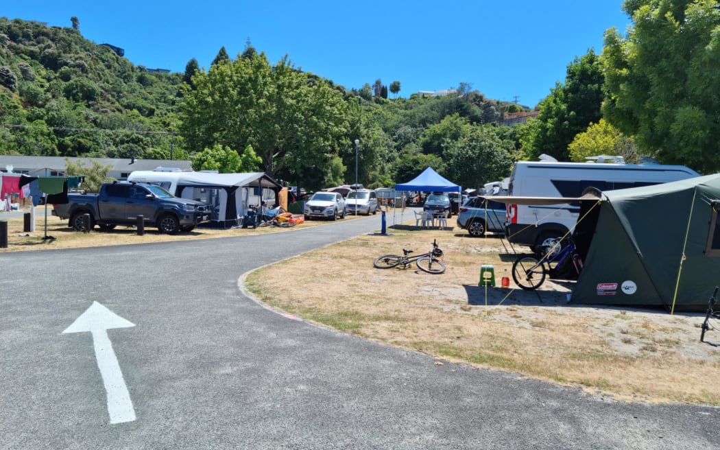 The Kaiteriteri Recreation Reserve is a popular camping destination at the top of the South Island. Photo / Samantha Gee, RNZ