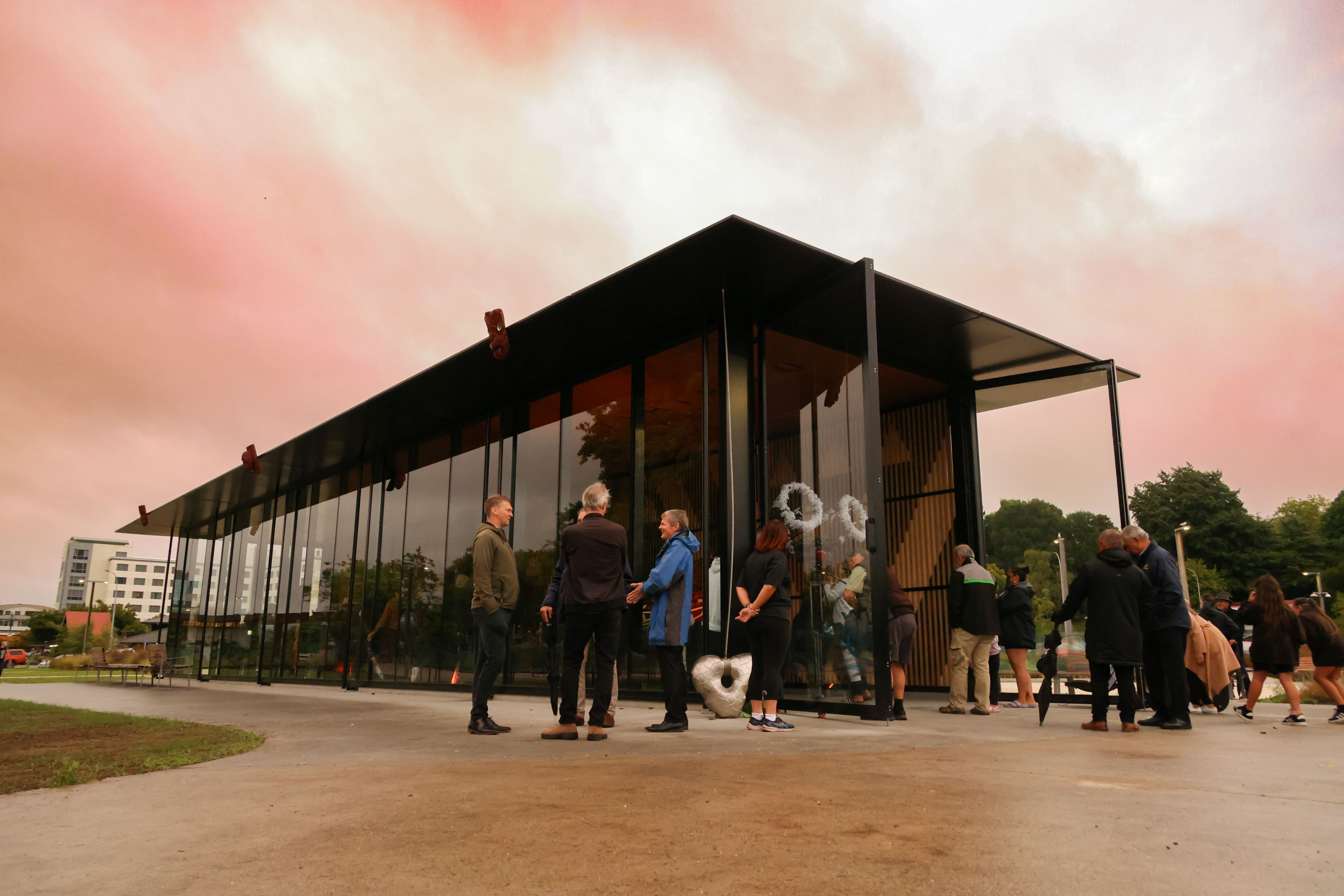 A dawn karakia blessed the opening of Te Arawa Whare Waka on the shores of Lake Rotorua this morning.