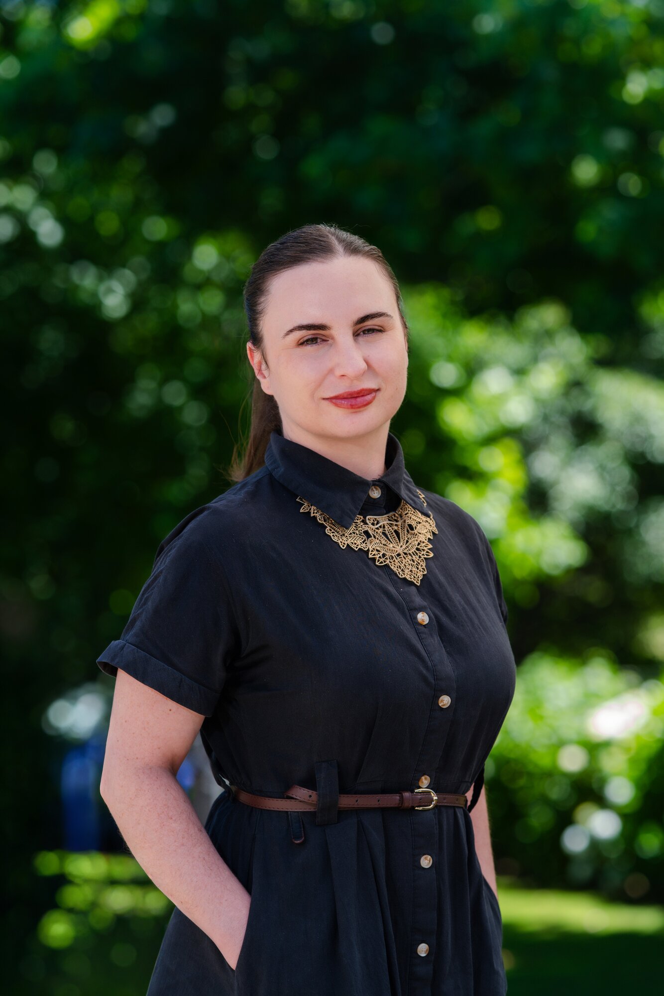 Elise Williams, a funeral director and makeup specialist with Hope Family Funerals in Tauranga.
