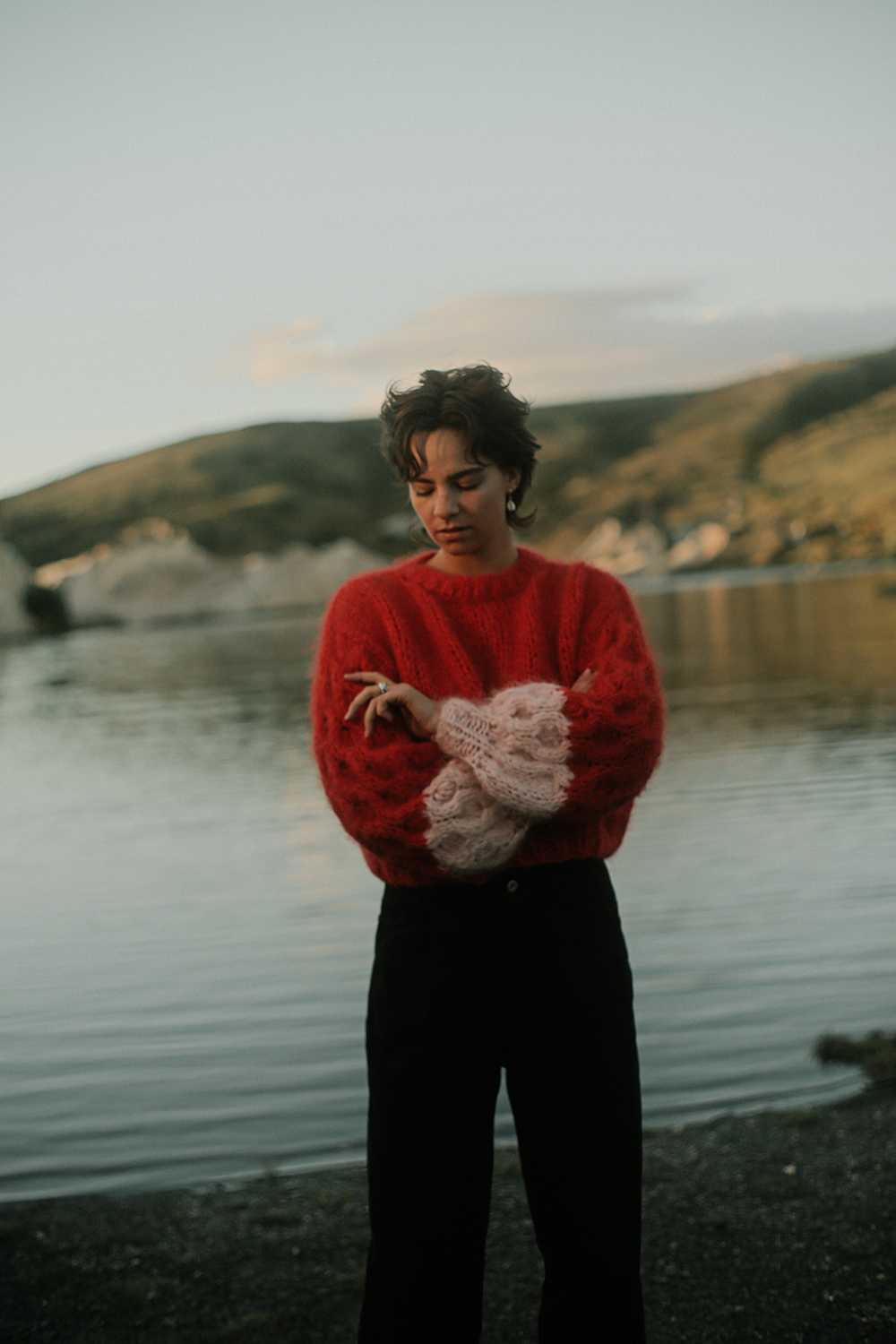 Monday Journal's honeycomb sweater. Photo / Supplied
