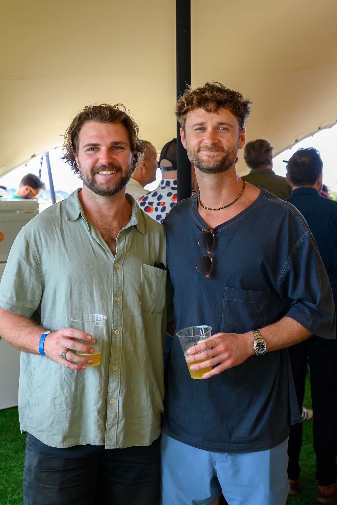Oliver Pinfold and Hercules Noble. Photo / Kennedy Anderson