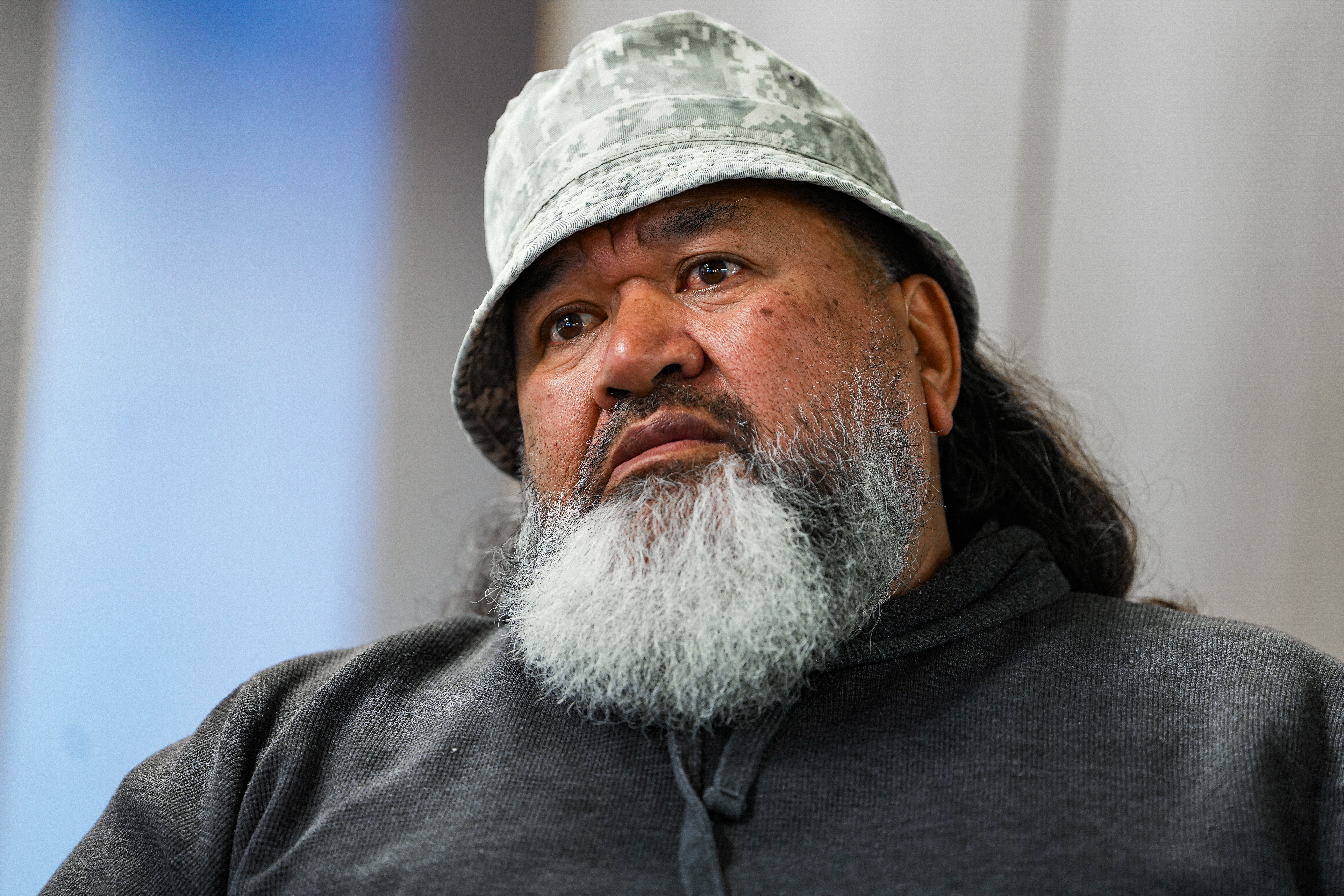 Former King Cobra gang member, Fete Taito. Photo / Ben Dickens
