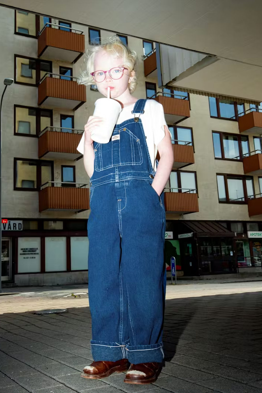 From this uber-cool pair of dungarees to everyday jeans, these denim styles make dressing kids simple. Photo / Nudie Jeans