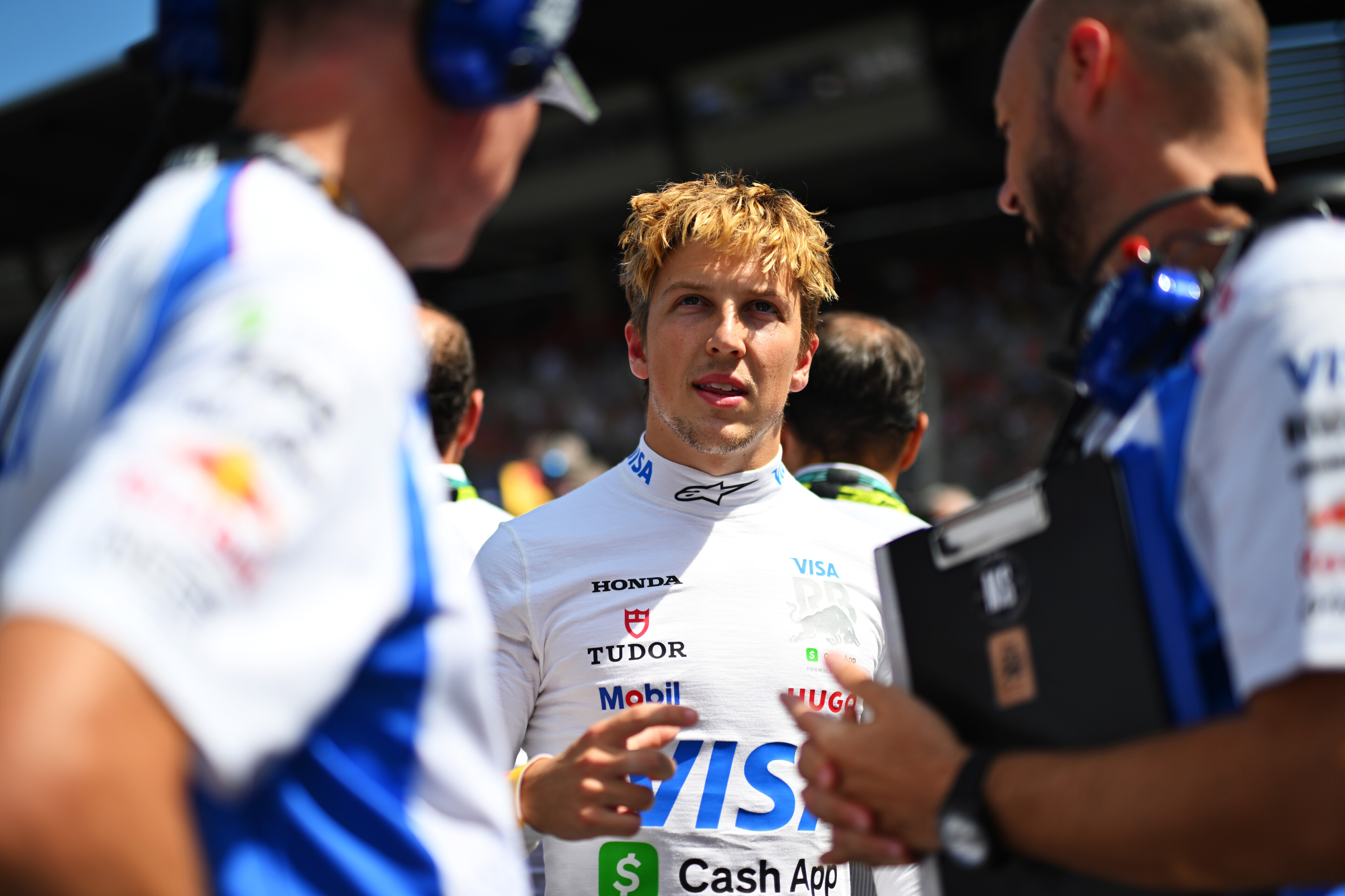 Liam Lawson at the Austrian Grand Prix. Photo / Red Bull