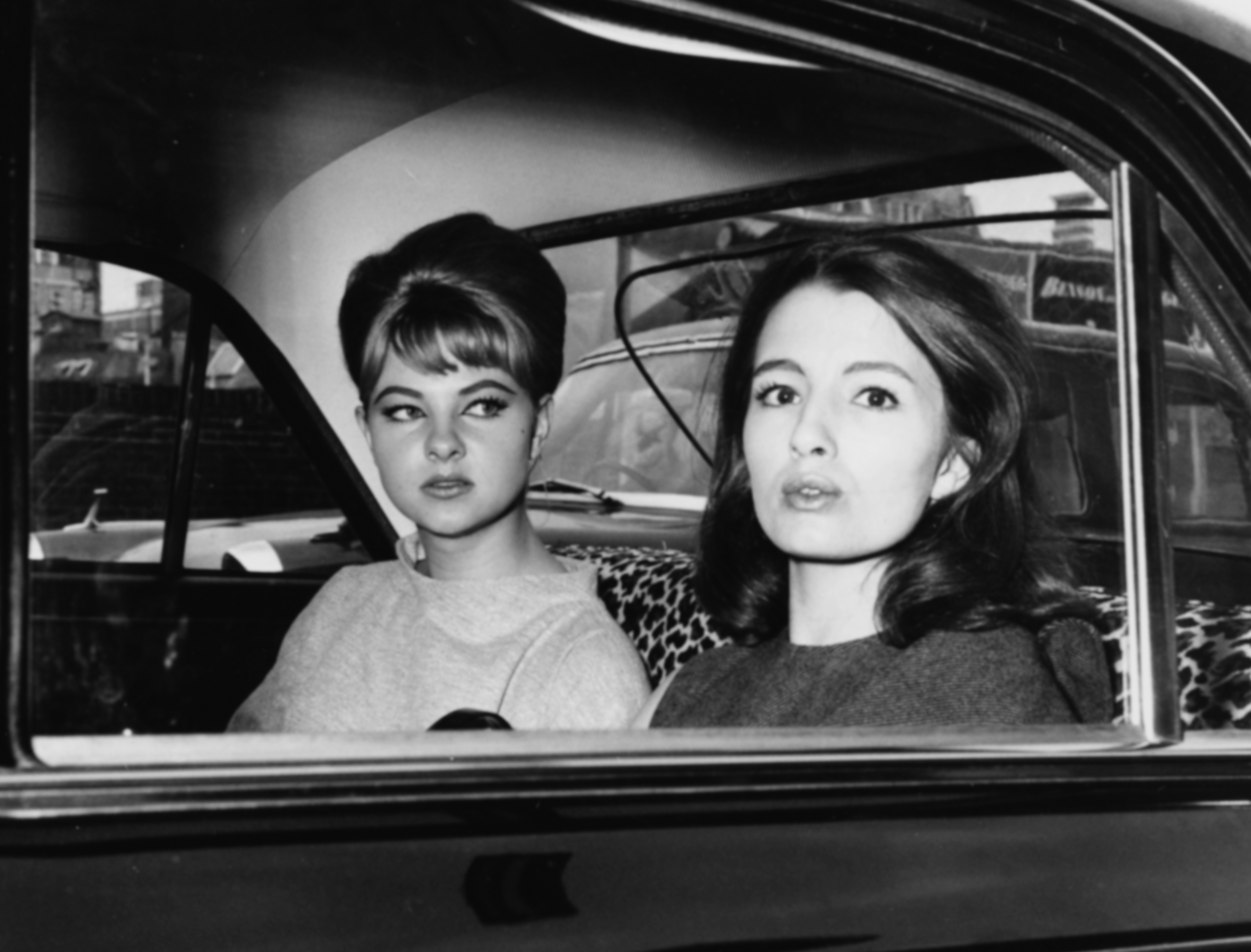 Showgirls Mandy Rice-Davies and Christine Keeler were at the heart of the Profumo sex scandal. Photo / Getty Images