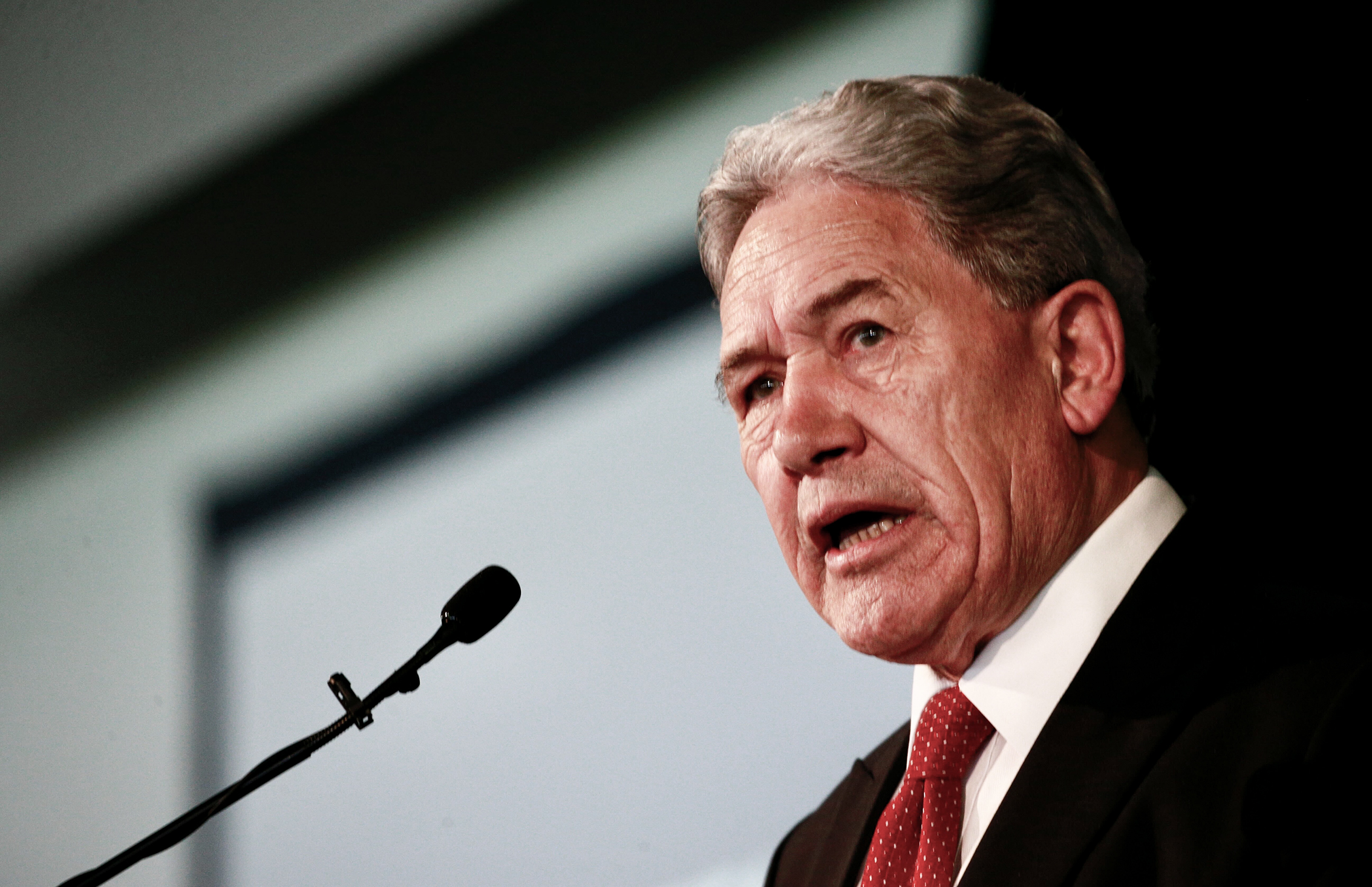 Chris Hipkins was 'very comfortable' that NZ First leader Winston Peters had ruled out working with Labour - but would not be drawn on whether he would rule out working with NZ First in return. Photo / Alex Burton