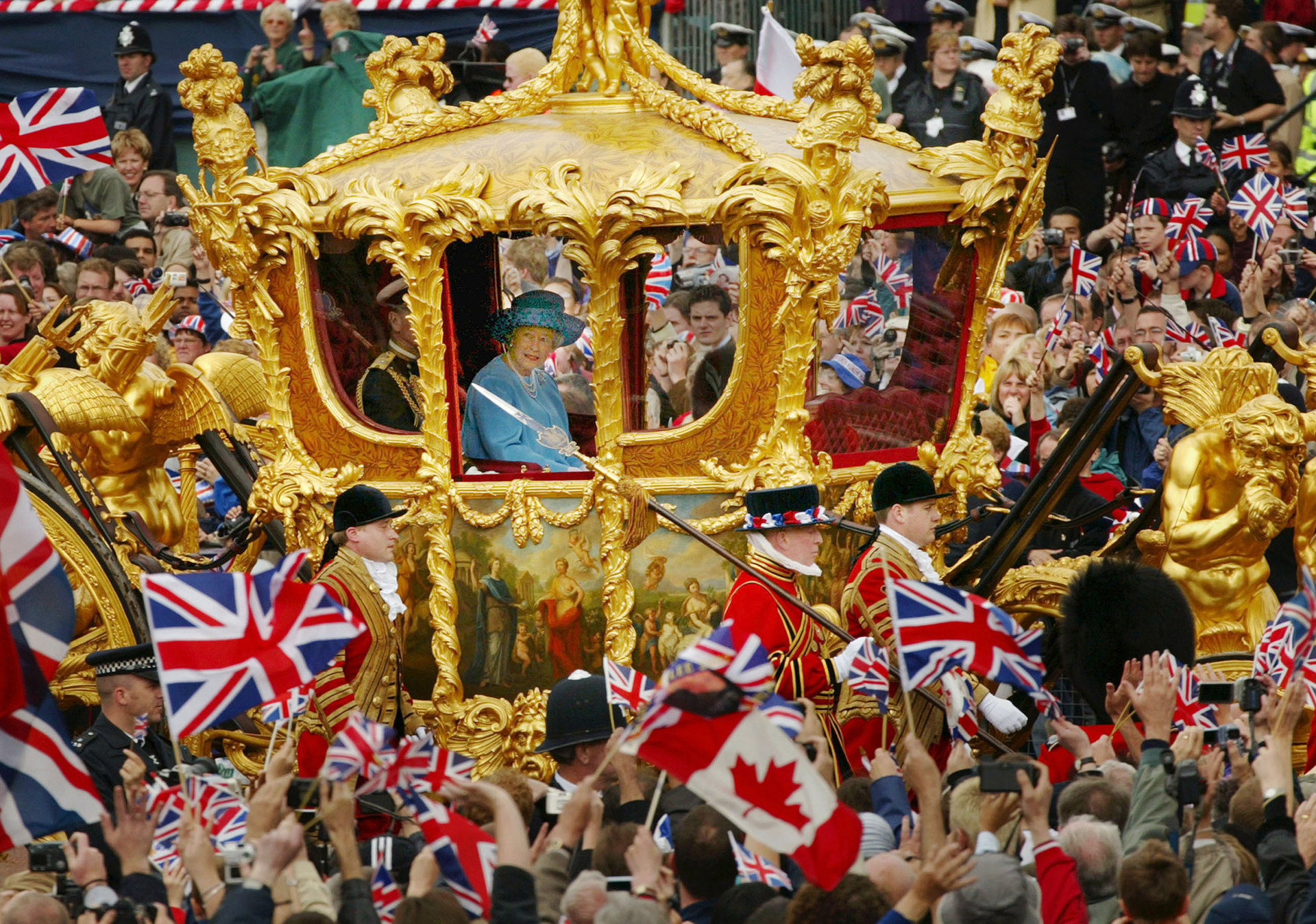 The Royal Coach, wheeled out for her golden jubilee in 2002, was horrible -