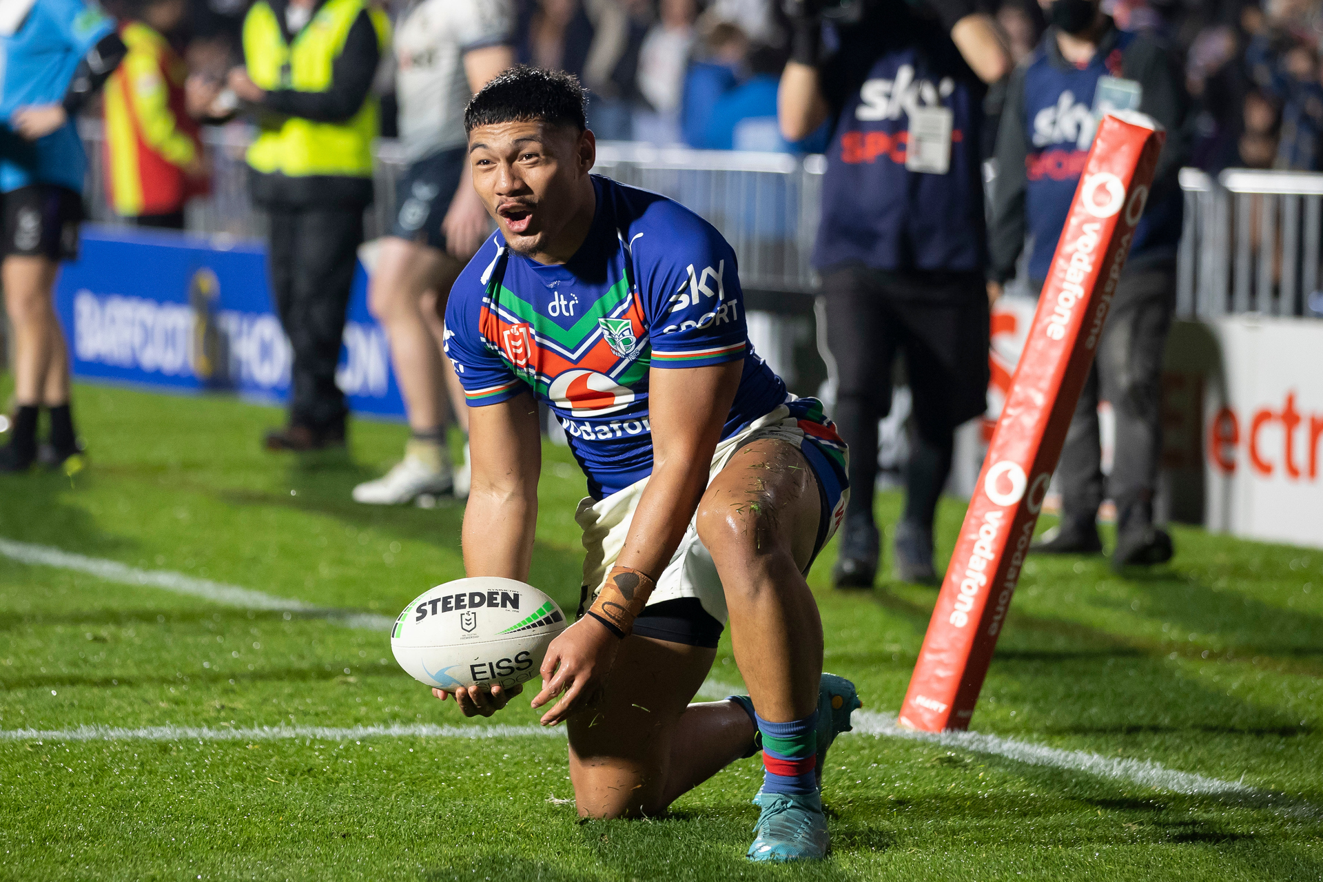 Ed Kosi showed improvements throughout the season. Photo / Photosport