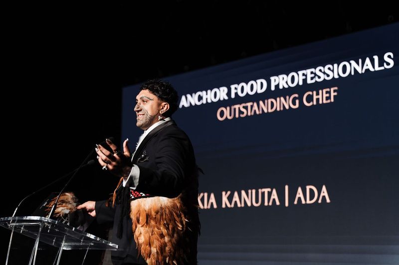 Kia Kanuta won Auckland's Outstanding Chef award.