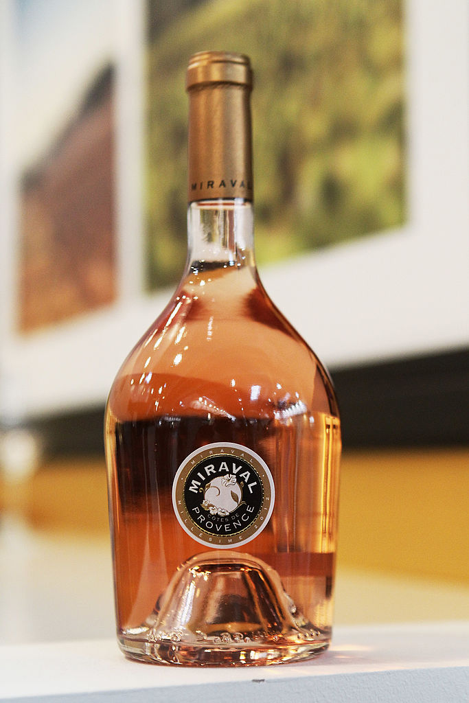 The Brangelina vineyard business produces the award-winning rosé Miraval. Photo / Getty Images