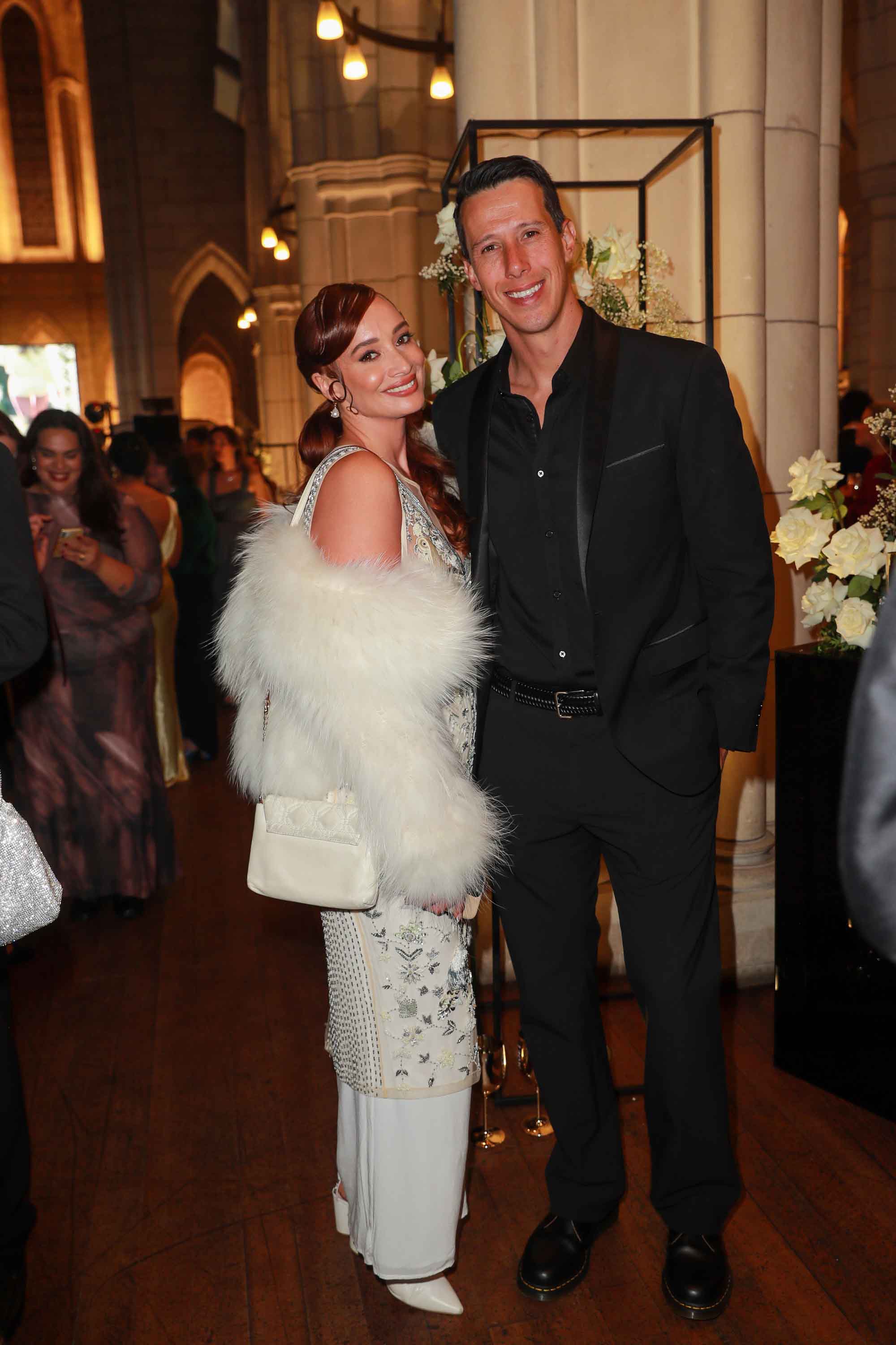 Stylist Sarah Stuart and Luis Serrano. Photo / Norrie Montgomery