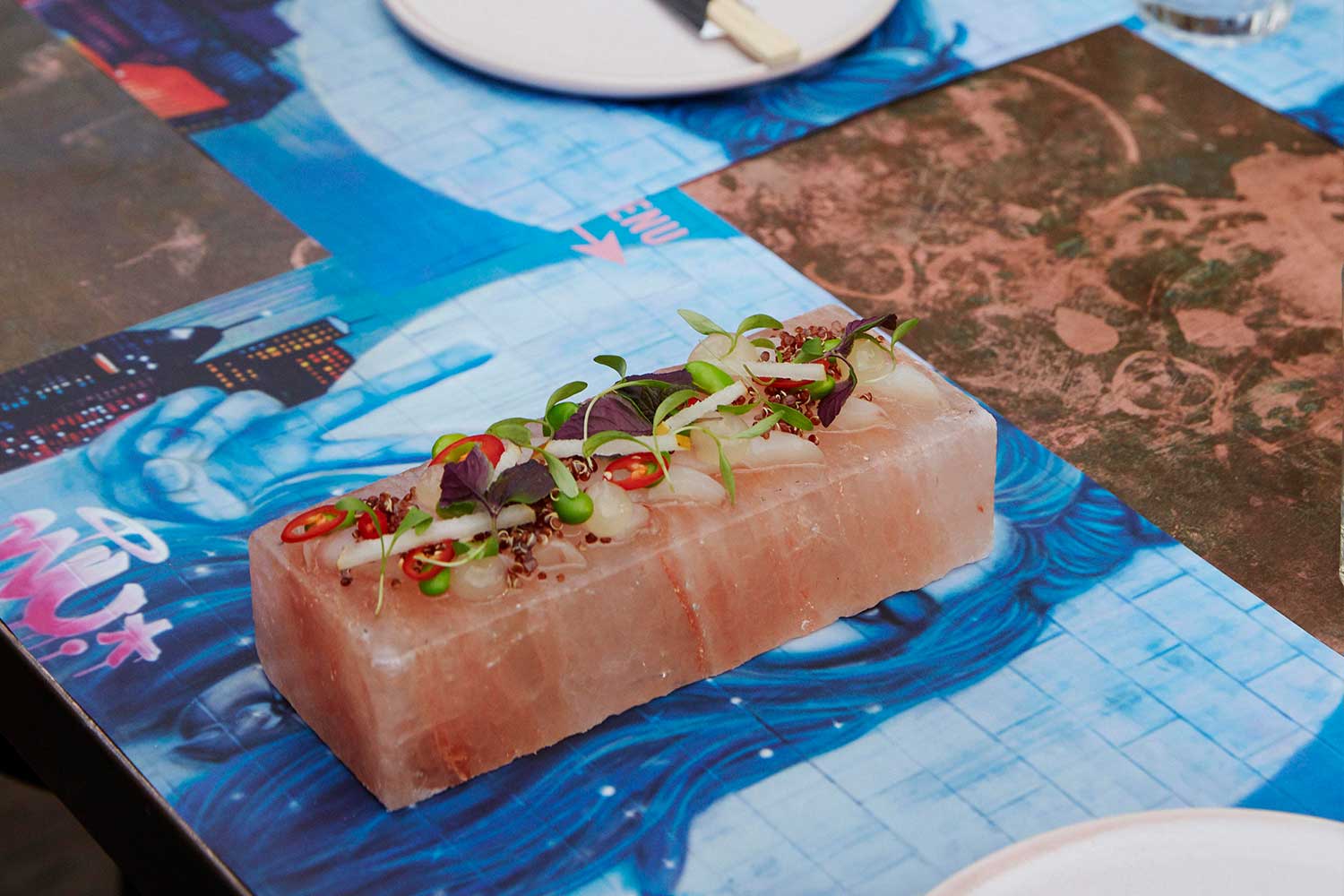  Wu & You's Himalayan salt-cured fish. Picture / Rebecca Zephyr Thomas