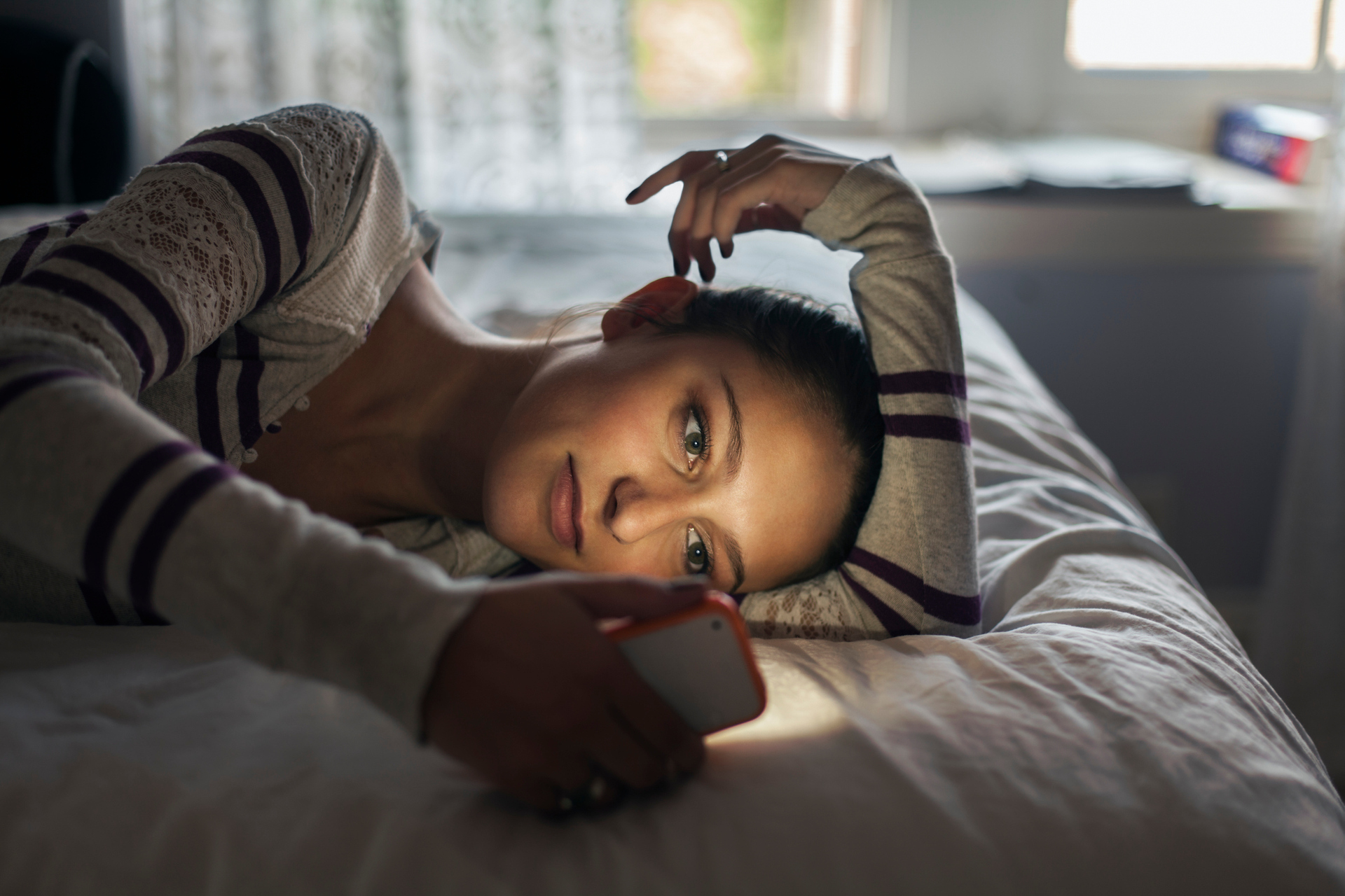 The study also found teens who are sexting are half as likely to use contraception. Photo / Getty Images.