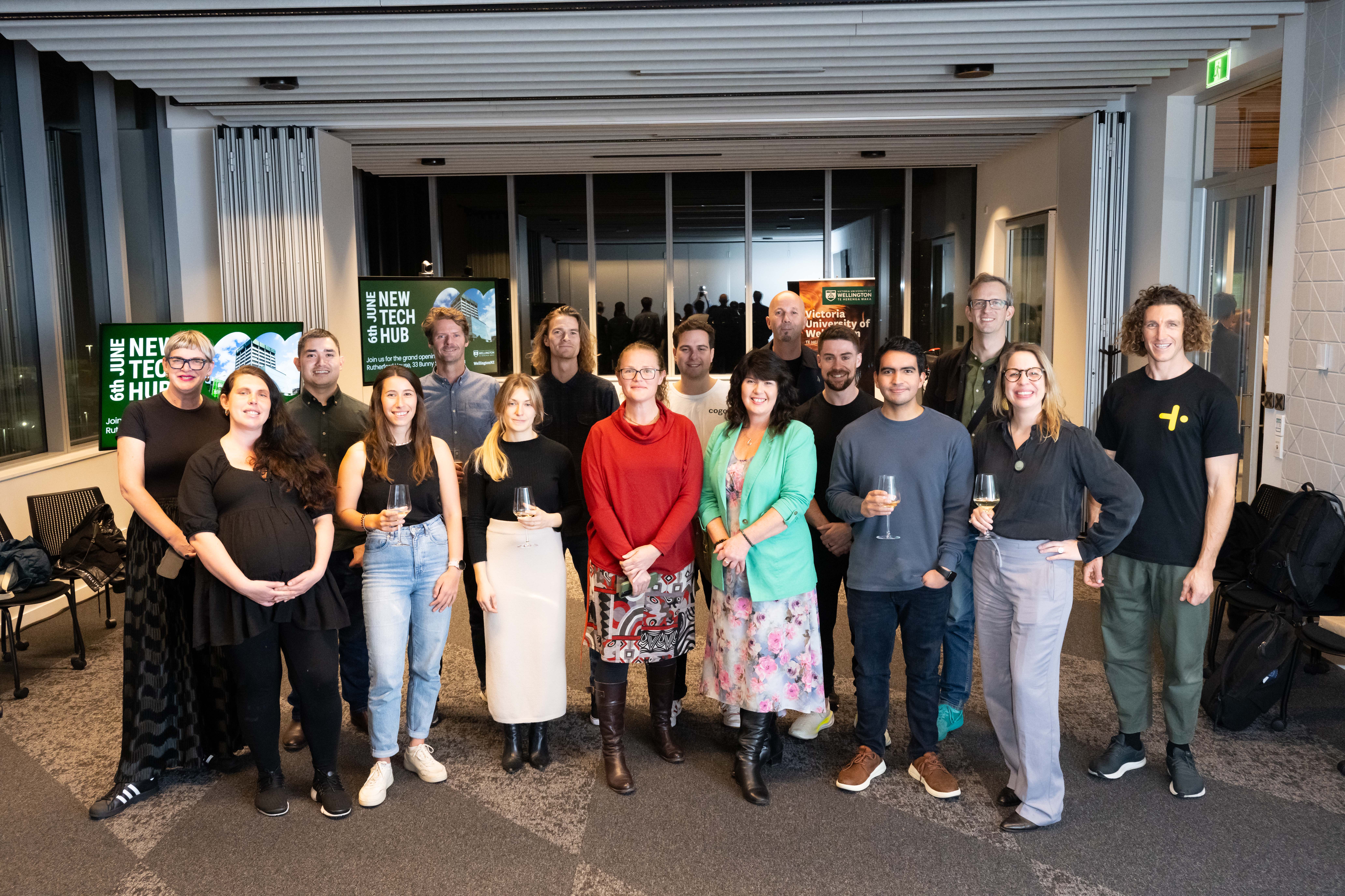 The Taiawa Wellington Tech Hub launch. Photo / Victoria University