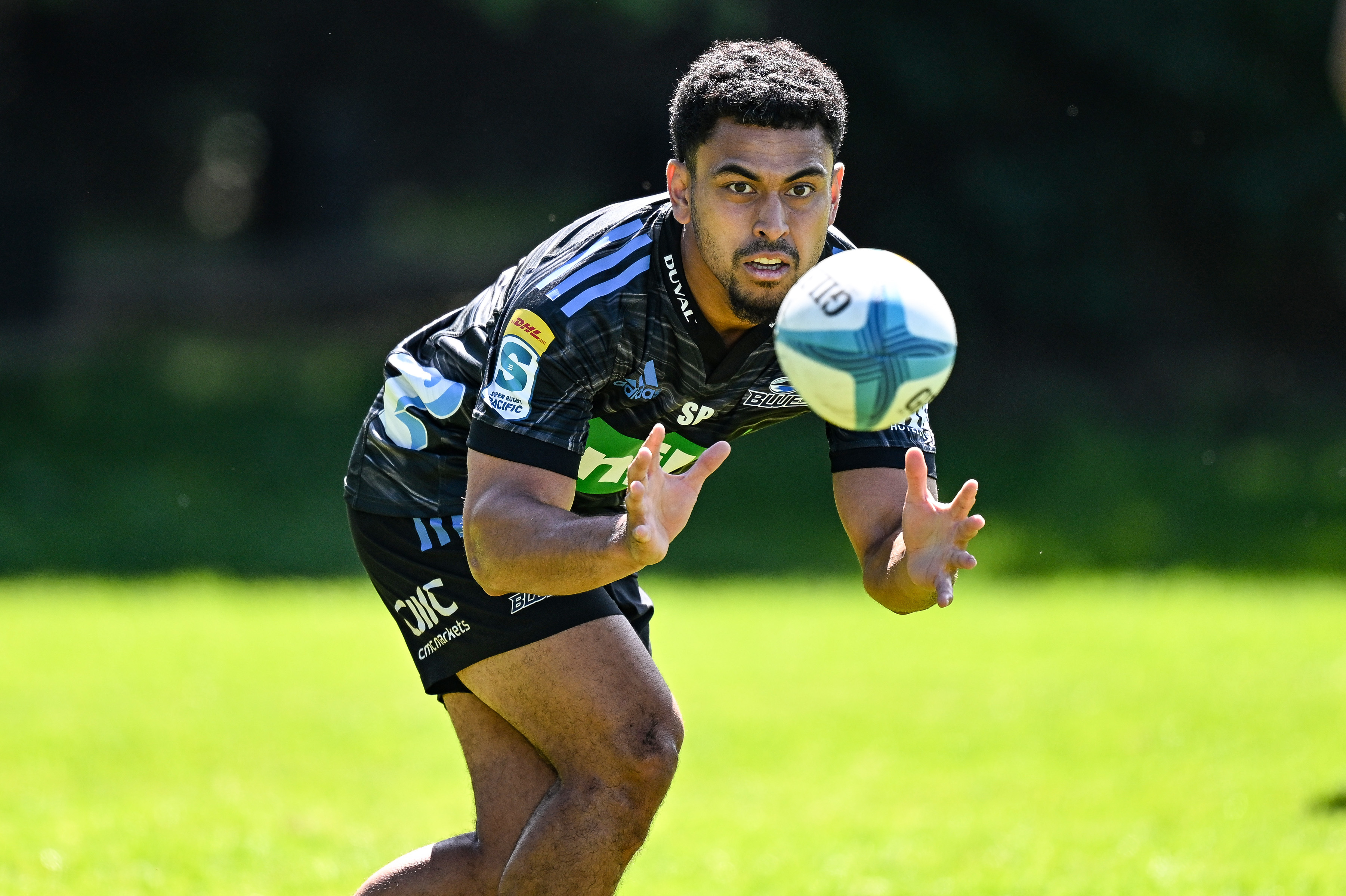 Stephen Perofeta charts 'bumpy' road to Blues milestone. Photo / Photosport