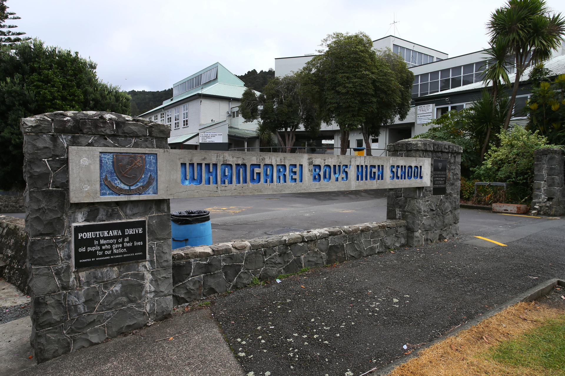 It would be unmanageable to list every type of non-complying footwear in the uniform policy, Whangārei Boys' High School principal Karen Gilbet-Smith said. Photo / Tania Whyte