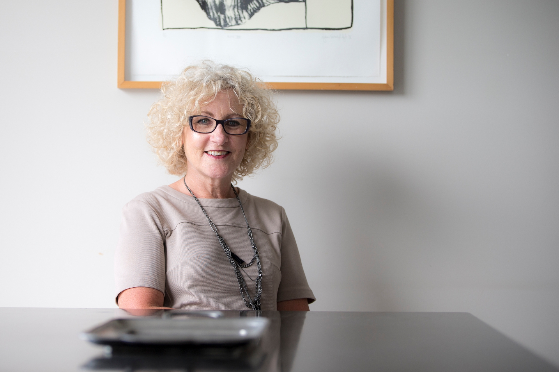 Jayne-Ann Young says Queen Margaret College has a record number of students enrolled this year. Picture / Michael Craig
