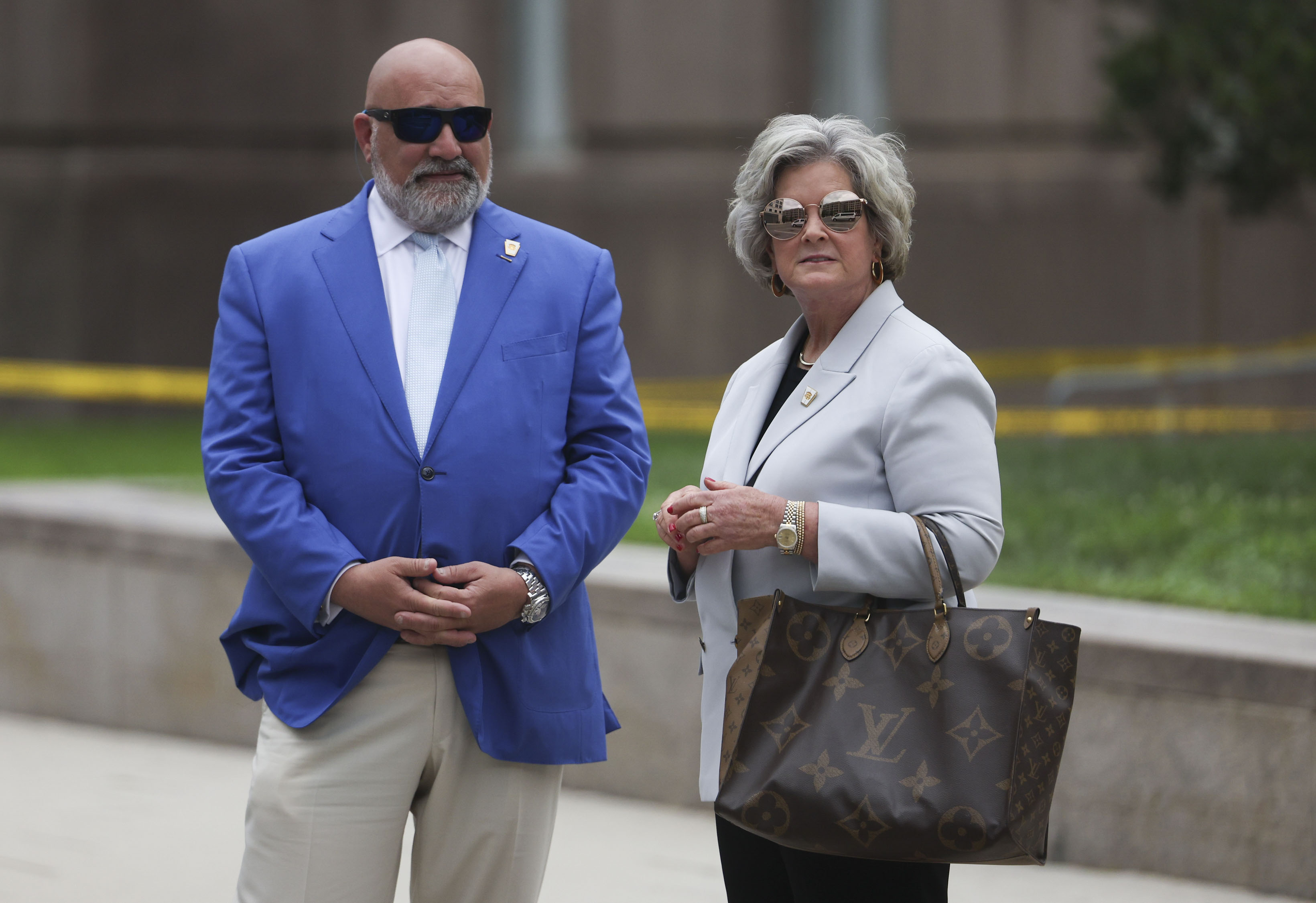 Susie Wiles and Chris LaCivita in DC in August 2023. Photo / Tom Brenner for the Washington Post