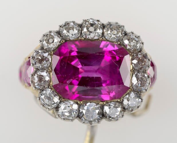 The Queen Consort’s Ring. Photo /  Royal Collection Trust
