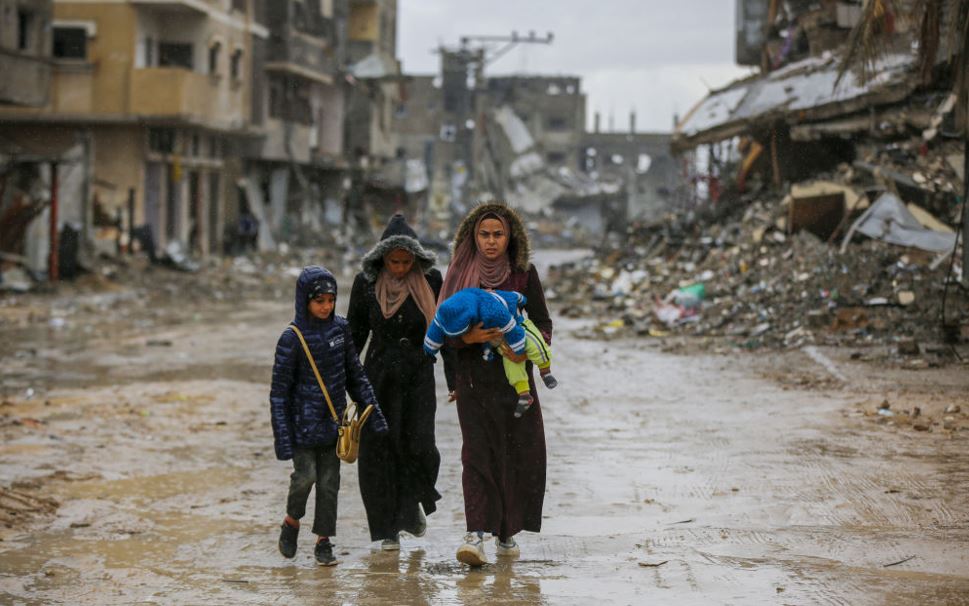 More hostages have been freed as Palestinians continue to return to their homes in Gaza. Photo / Getty Images