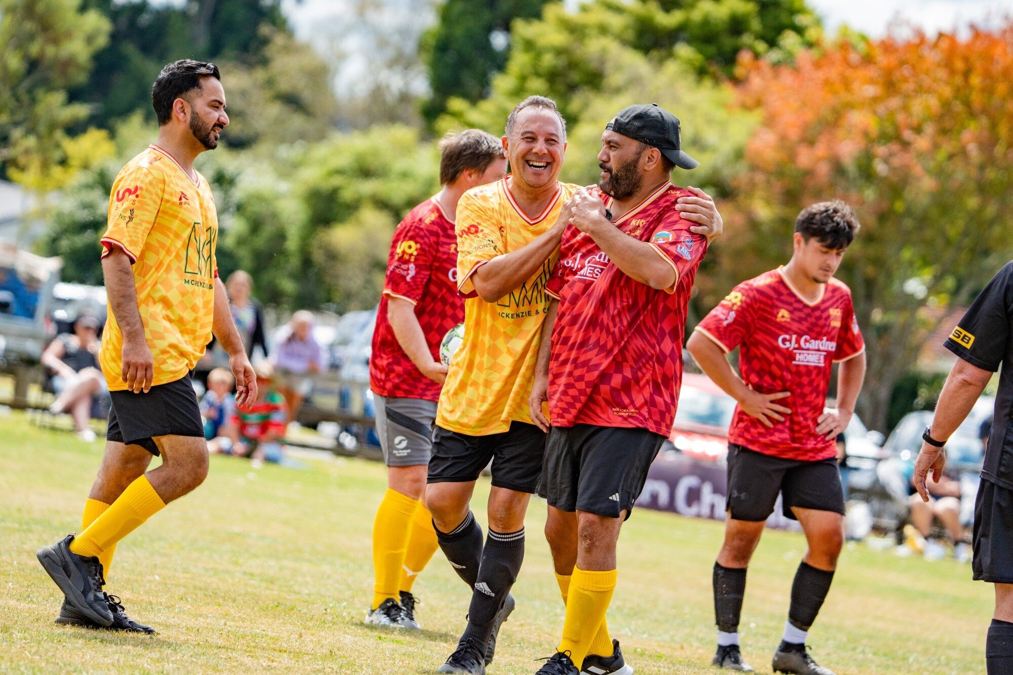  Kick for a Cause charity football match at the Ngongotaha Football Club in Rotorua.  Photo / Grace Klava