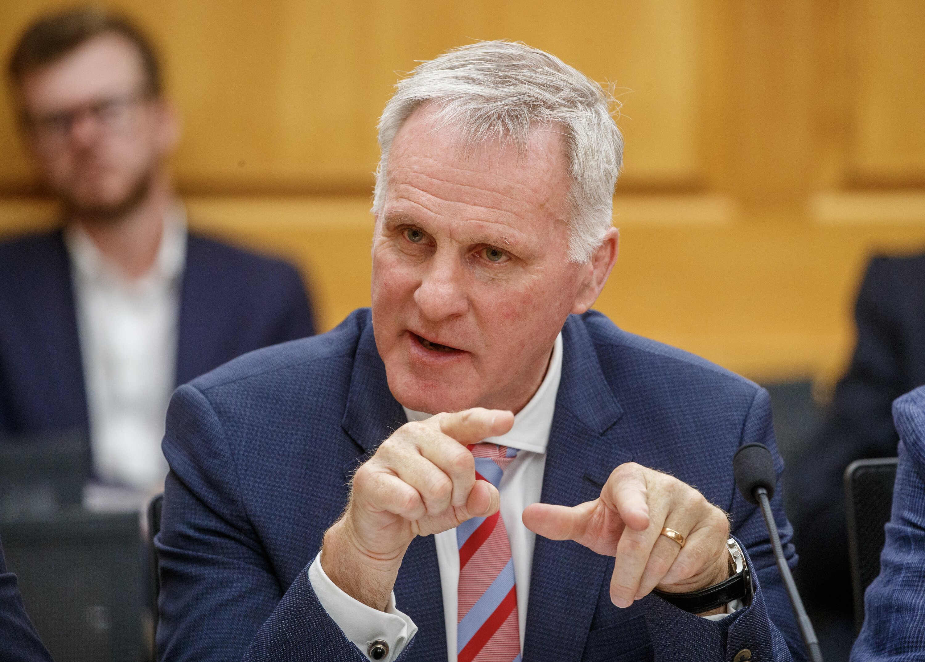 KiwiRail chief executive Peter Reidy announced last week that they have officially started discussions to terminate the contract with HMD. Photo / Mark Mitchell 