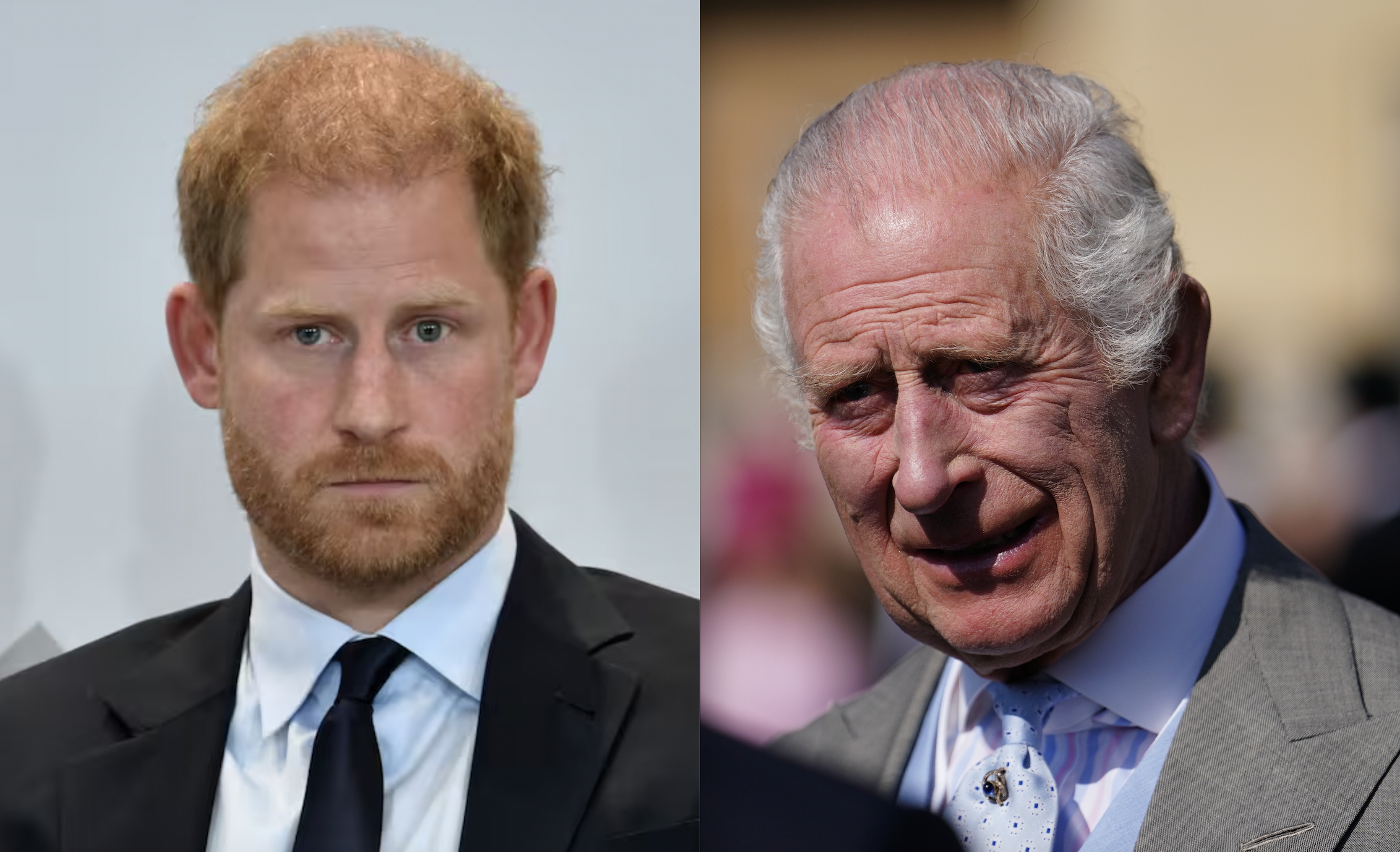Prince Harry and King Charles will not reunite in London. Photo / AP, Getty Images