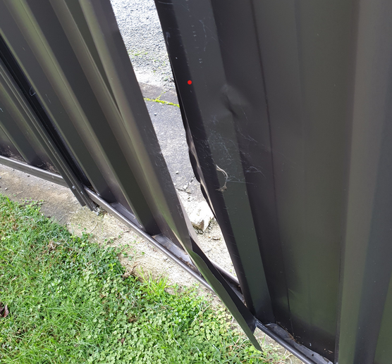A damaged perimeter fence cost thousands of dollars to fix. Photo / Supplied
