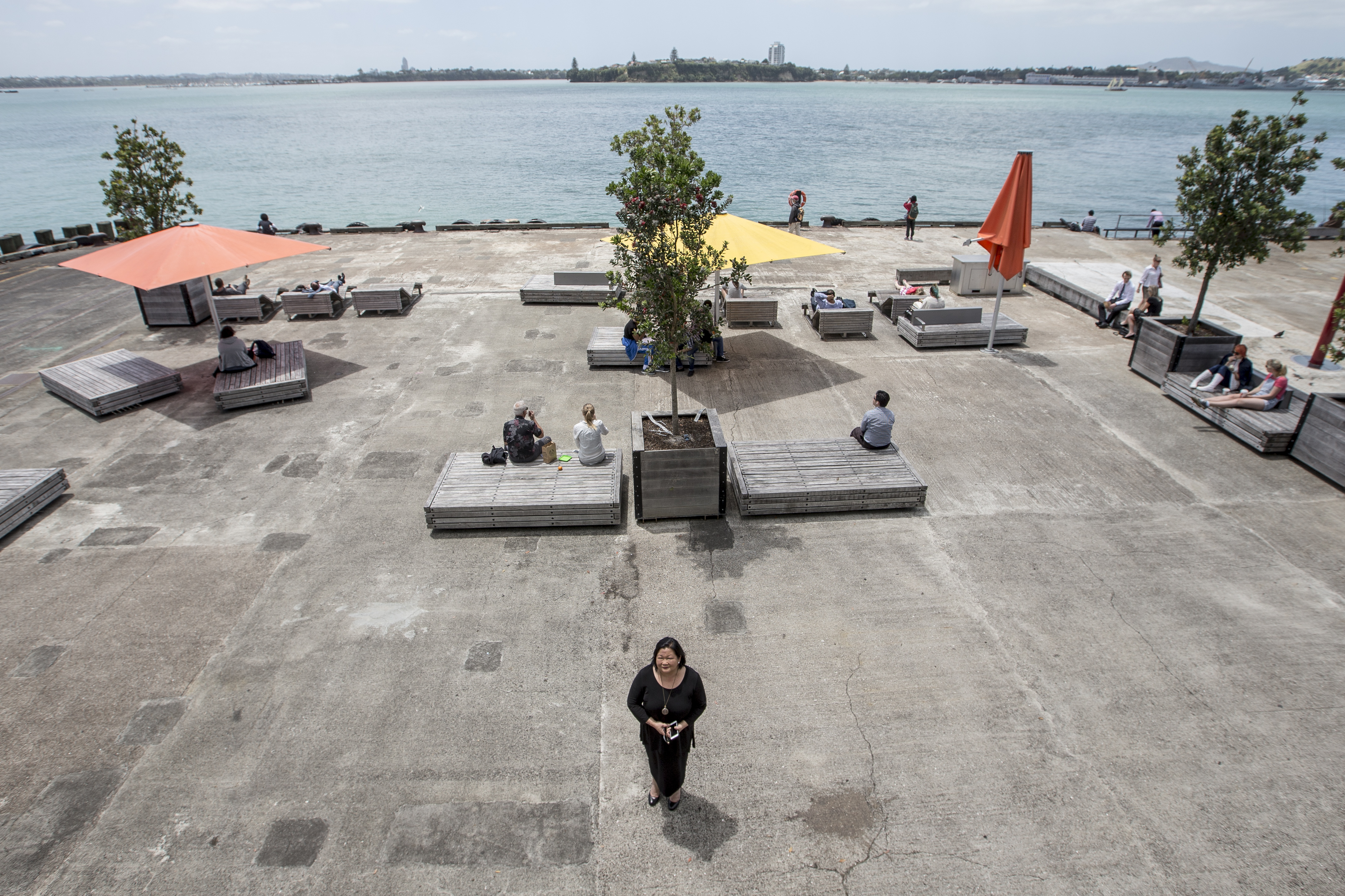 Connie Clarkson says Auckland’s front yard could do with a makeover. Photo / Michael Craig.