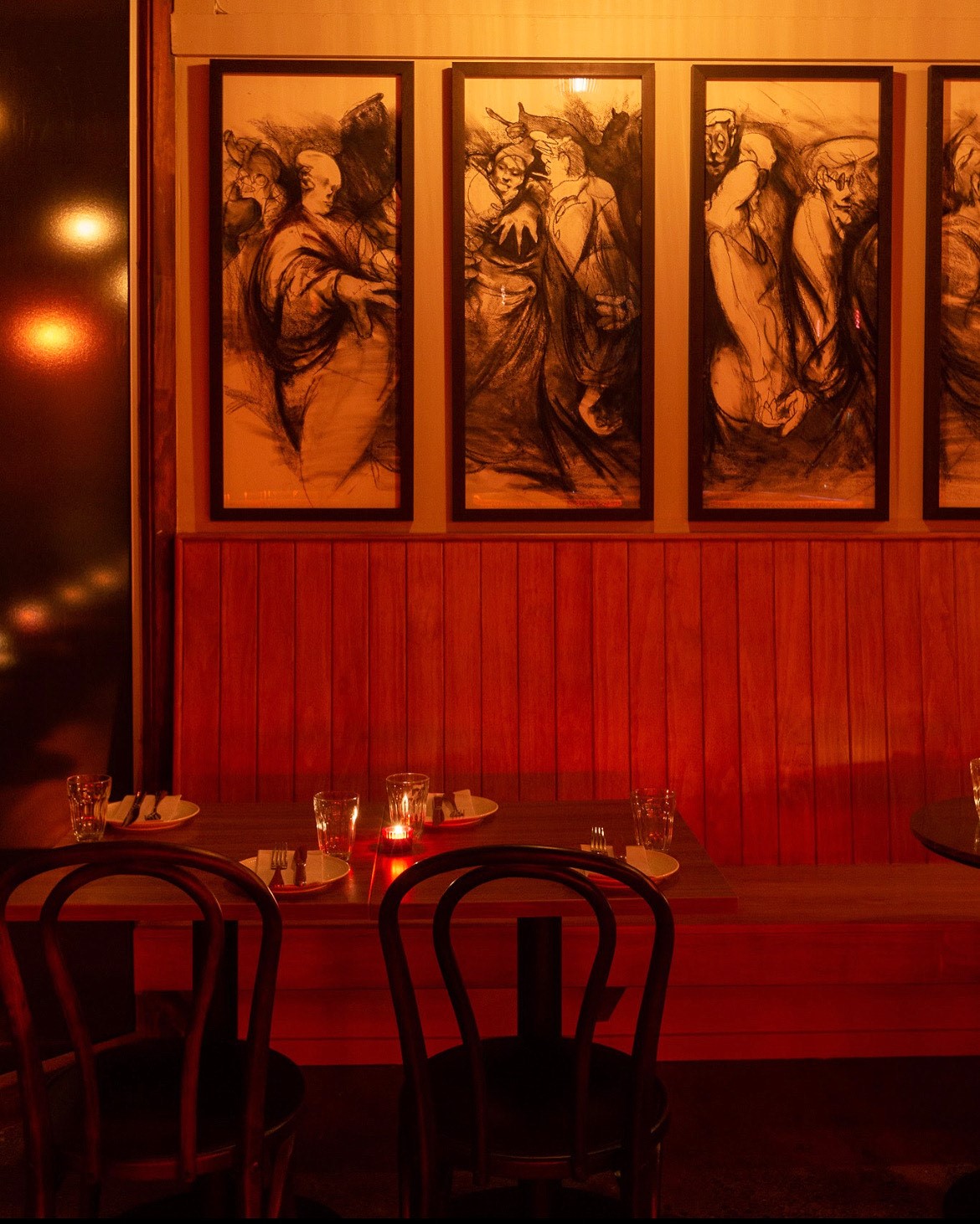 Subterranean restaurant Bar Magda. Photo / Josh Harvey