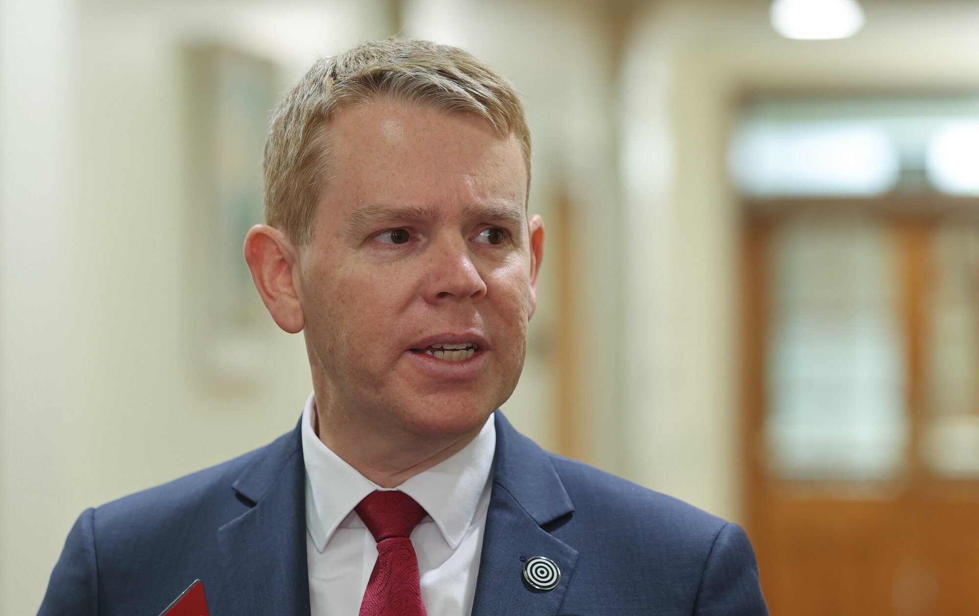 Labour leader Chris Hipkins said the matter should have been considered over when Chlöe Swarbrick left the house on Tuesday.
Photo / Mark Mitchell