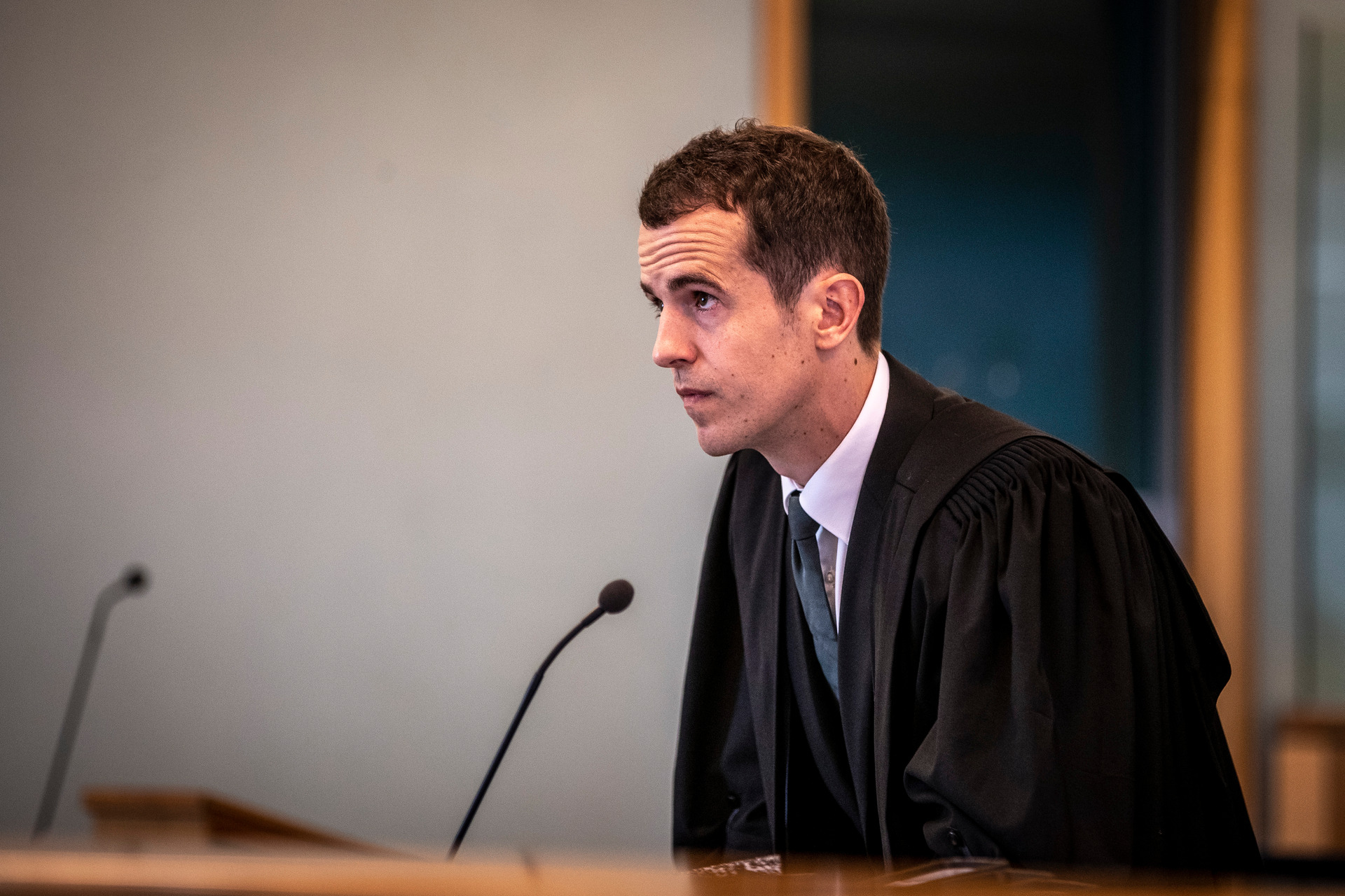 Prosecutor Henry Benson-Pope, pictured during the trial. Photo / Michael Craig