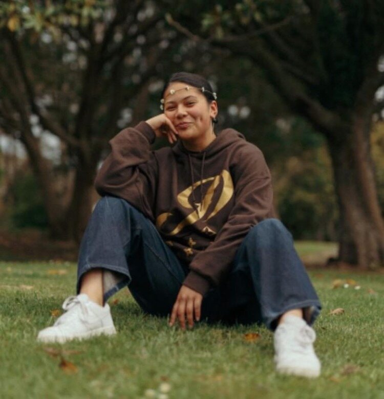 Angelina Pierre was born in the Cook Islands and came to New Zealand as a child. In 2018 she was named co-head prefect at Ōtāhuhu College. Photo / Supplied / Tufa Schuster