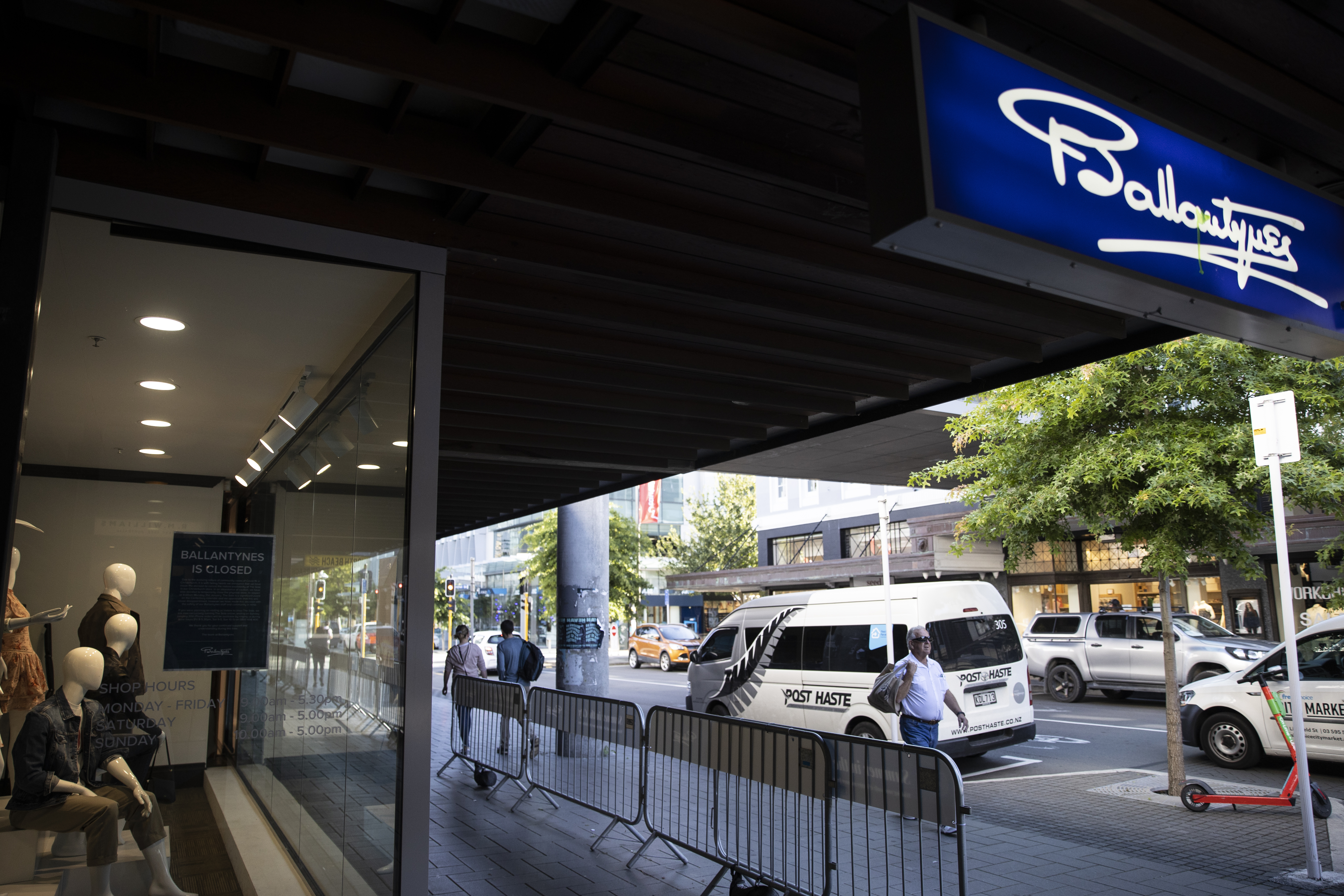 Ballantynes Department Store in central Christchurch has proven to be one of New Zealand's greatest retail success stories. Photo / George Heard