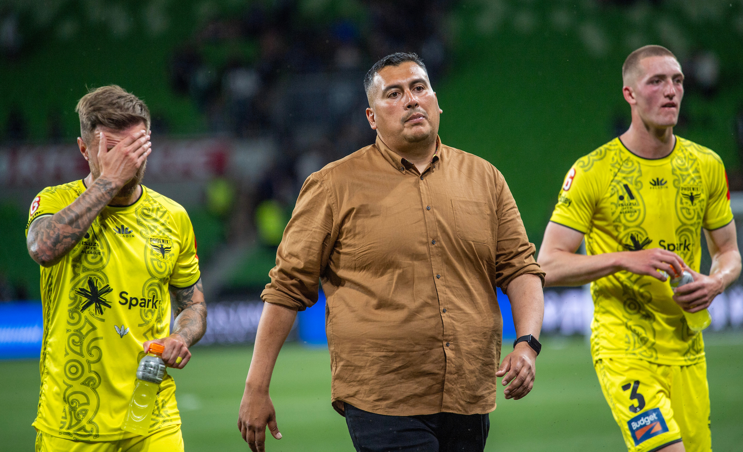 Giancarlo Italiano during the A-League match against the Melbourne Victory in Melbourne in November. Photo / Photosport