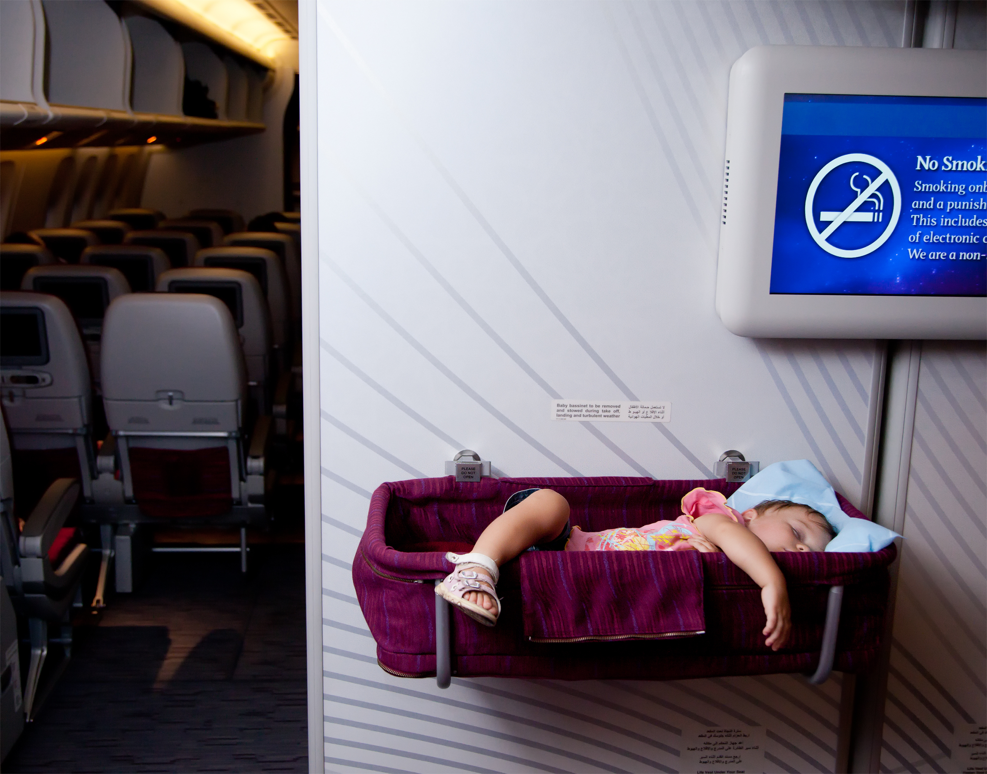 Five tips for flying with a baby from security to seating to