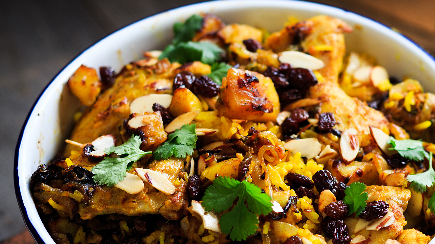 Angela Casley's one-pot chicken biryani-image