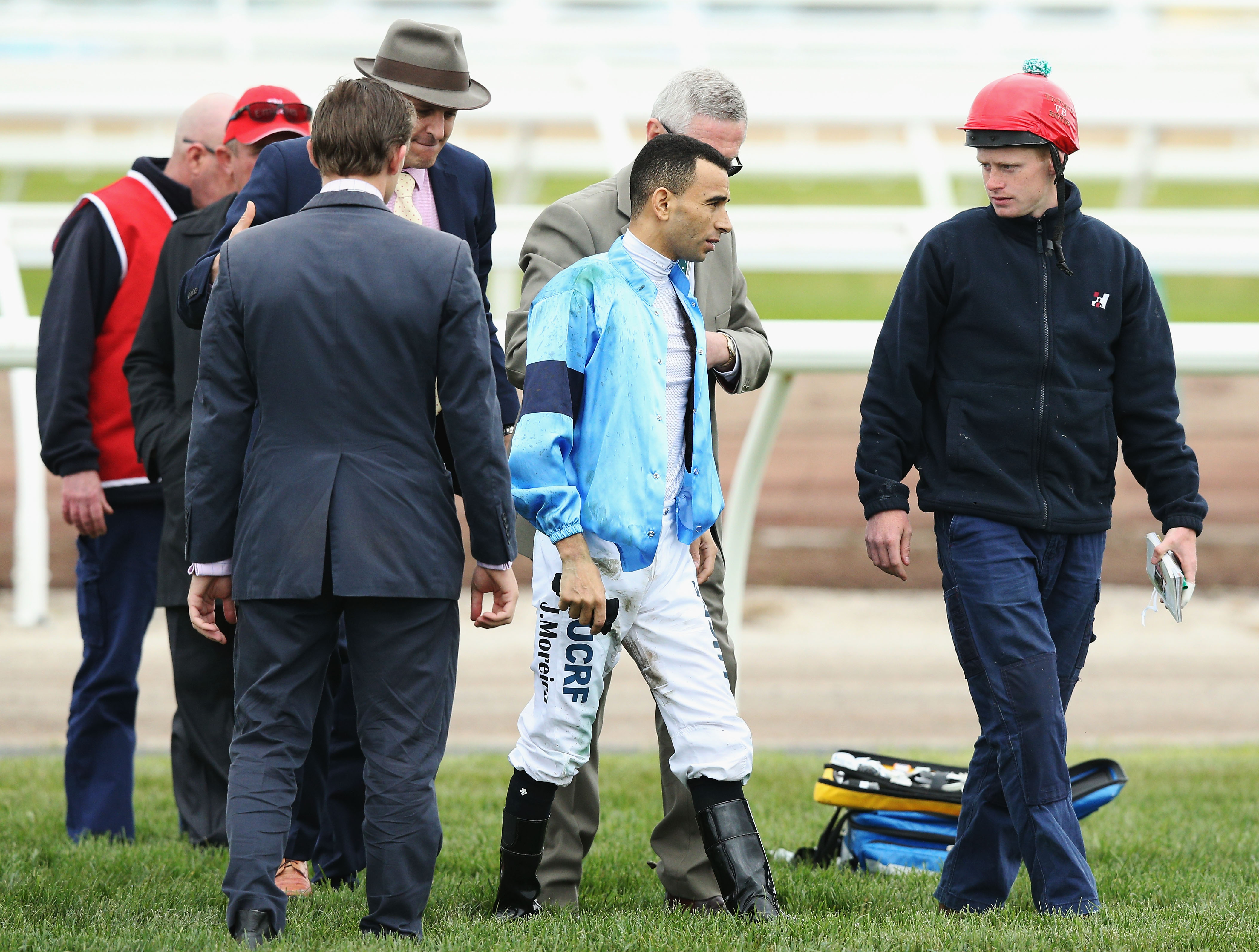 Horse Racing Star Jockey Joao Moreira Out Of Melbourne Cup After Horror Fall Nz Herald