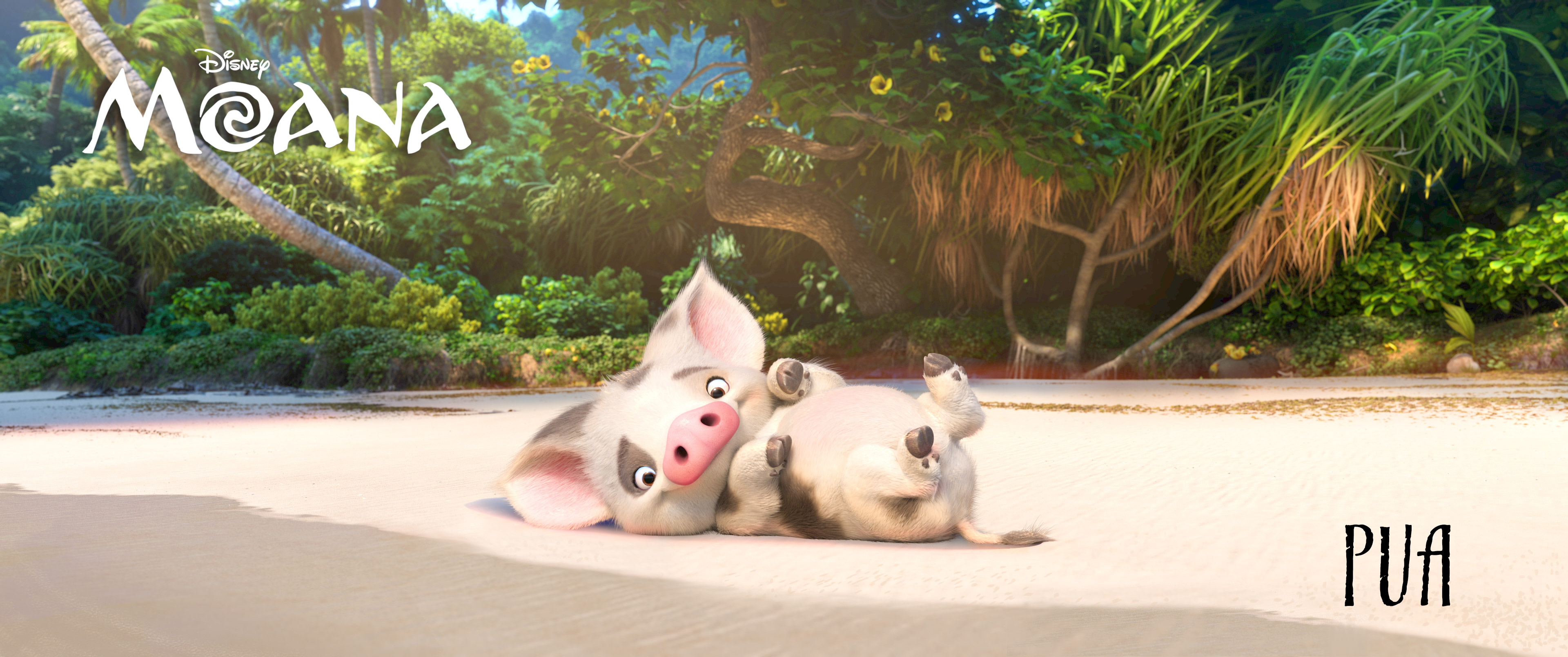 Pua, one of the characters from upcoming Disney film, Moana.