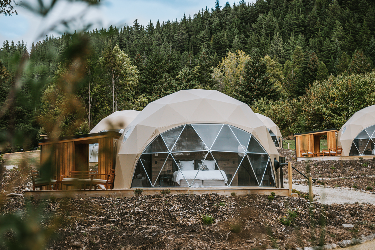 The Cross Hill domes. Photo / Supplied