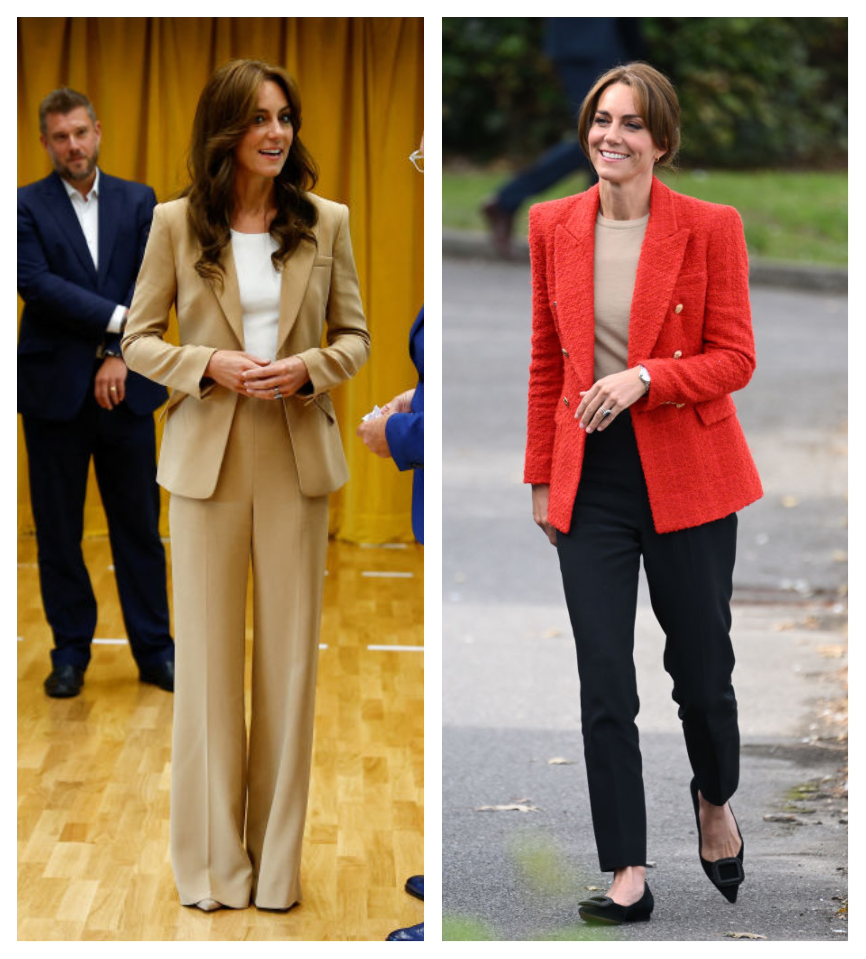 There are several factors in the princess' seemingly new predilection for pantsuits, including the passing of Queen Elizabeth II last year. Photos / Getty Images