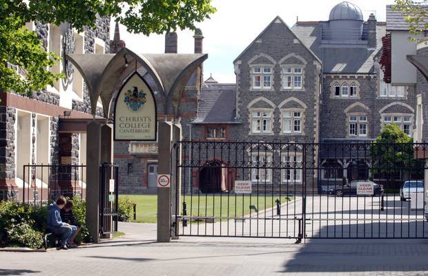 Christ's College in Christchurch.