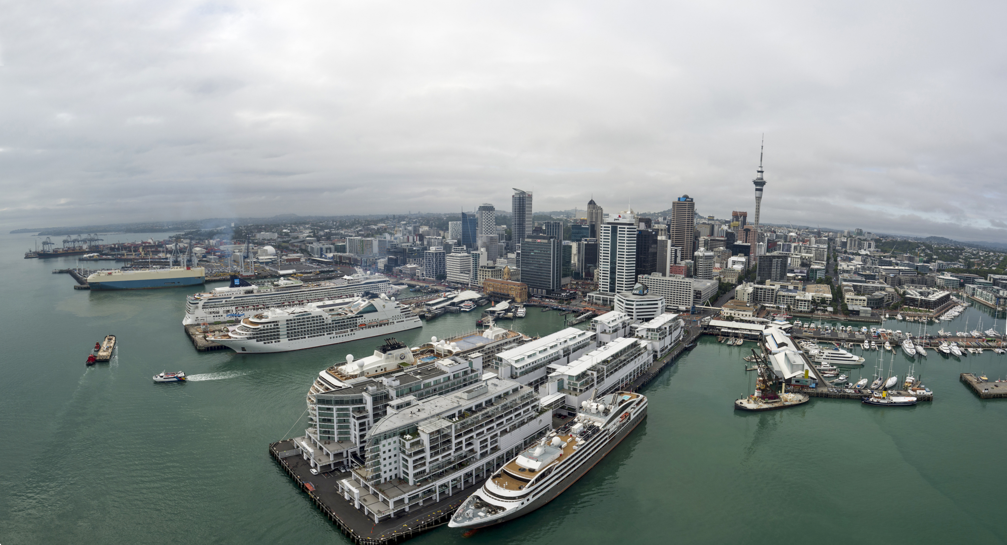 Four Cruise Ships In Port Ends Busy Week For Auckland Nz Herald