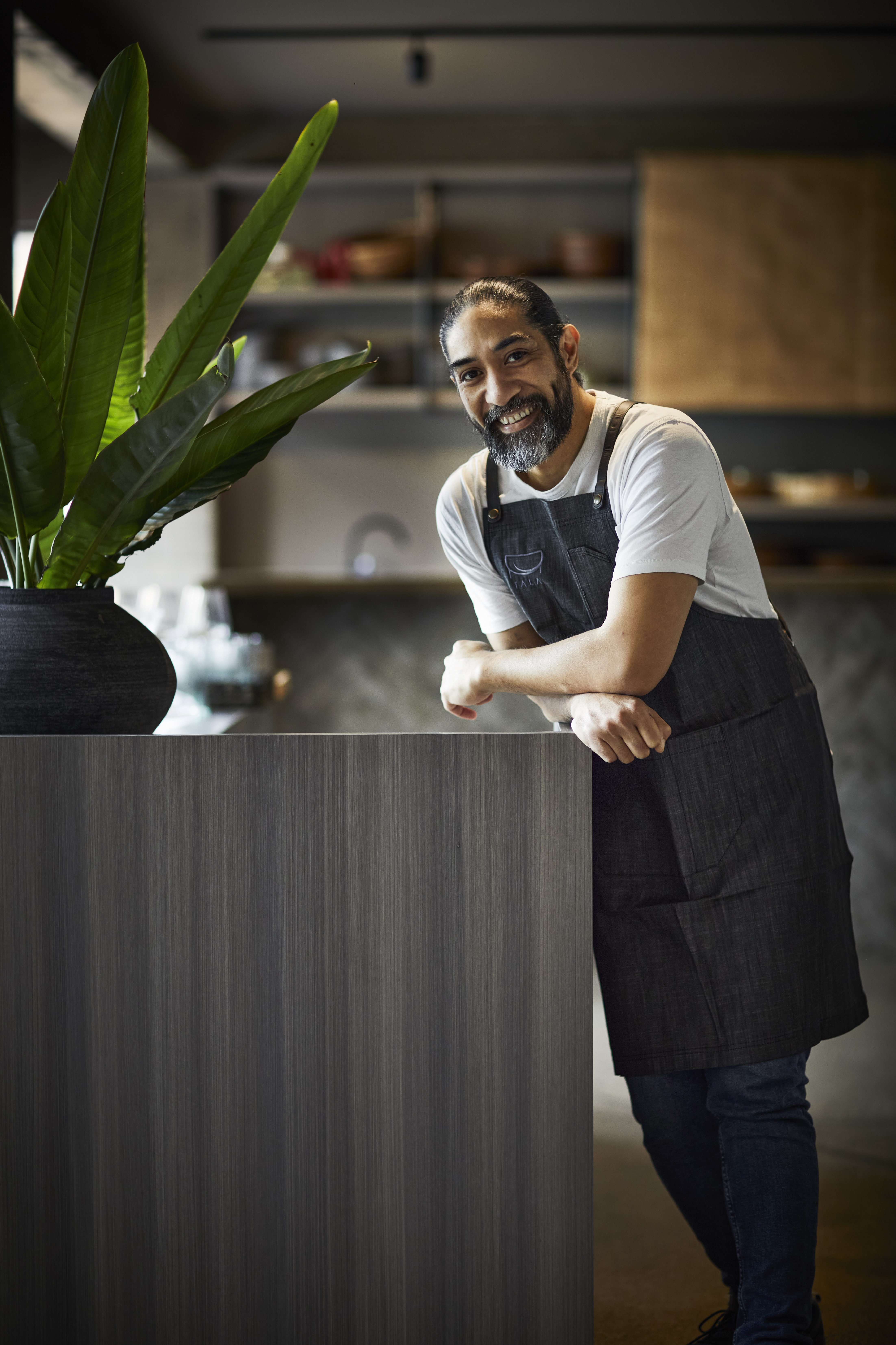 Chef Henry Onesemo is ready to welcome diners to his new restaurant Tata. Photo / Manja Wachsmuth
