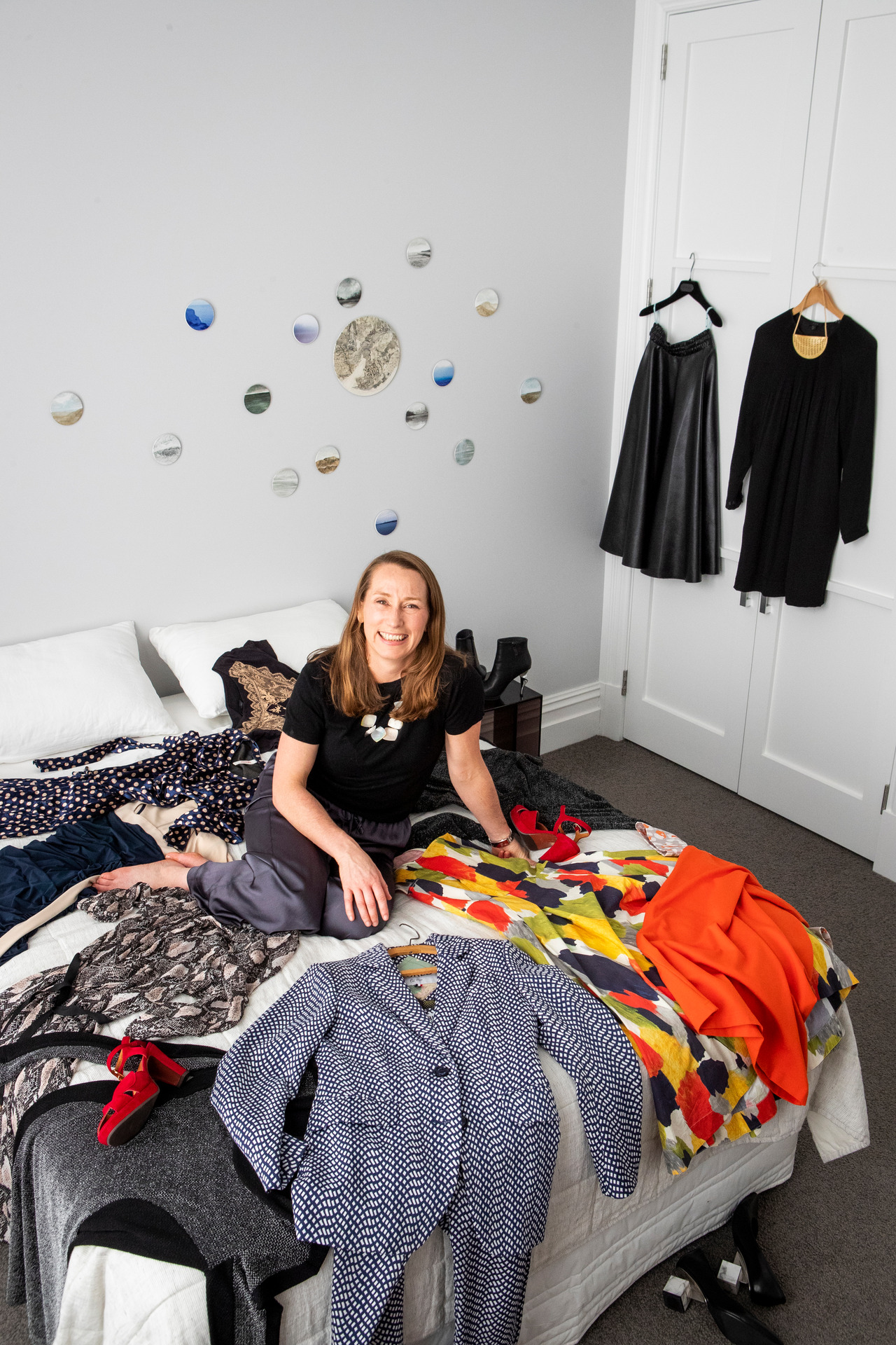 Courtney Johnston, Te Papa chief executive, shares the stories behind her wardrobe choices. Photo/Nicola Edmonds