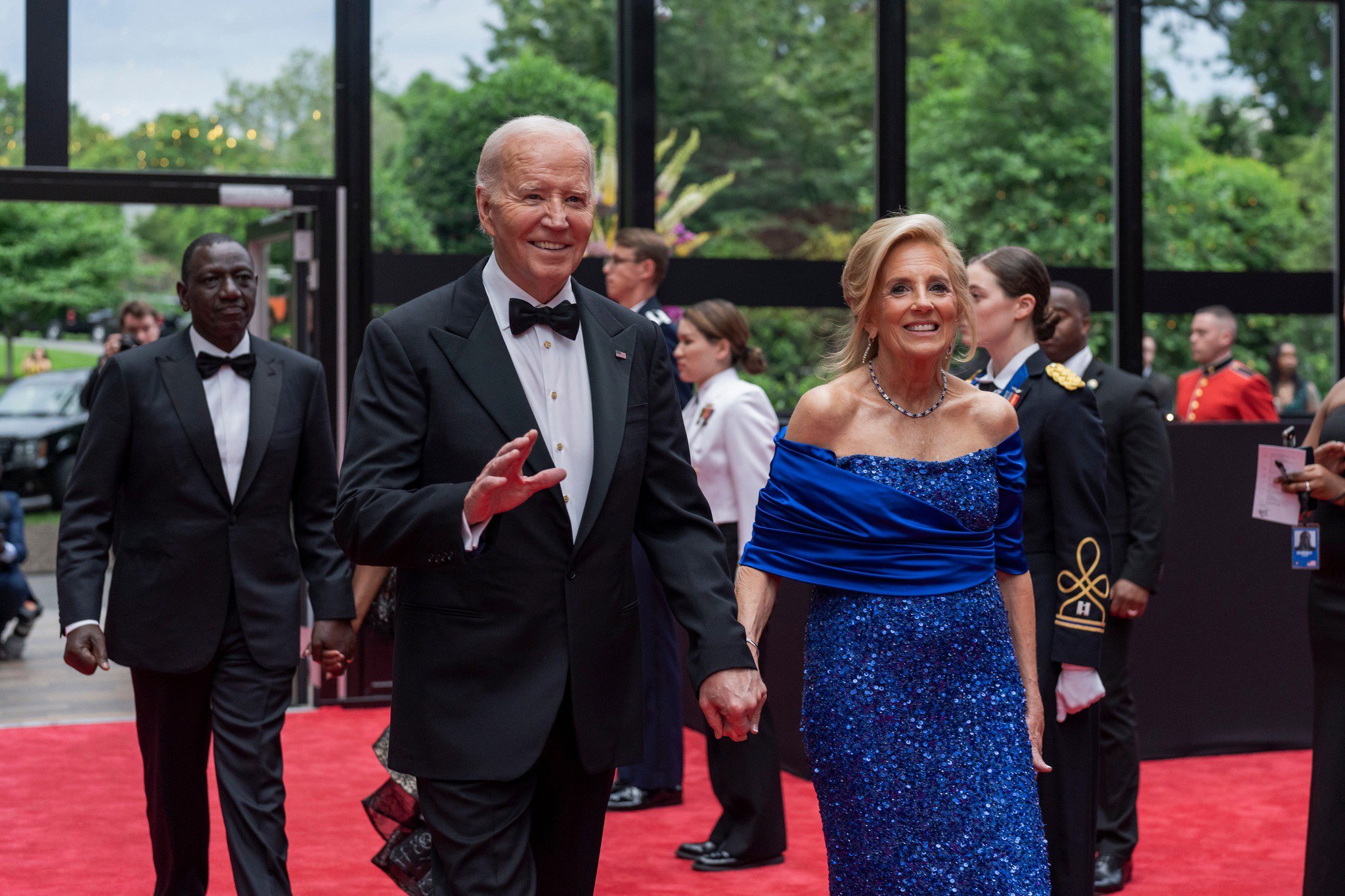 President Joe Biden and First Lady Jill Biden host a State Dinner for President William Samoei Ruto of Kenya and Mrs Rachel Ruto on May 23, 2024. / Supplied