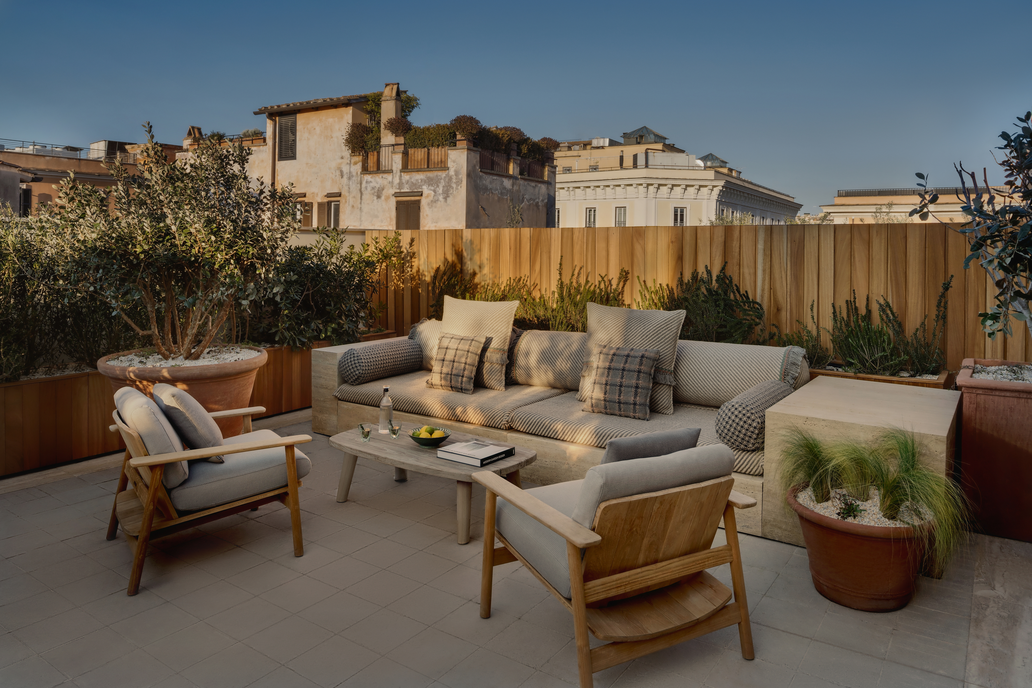 If you're looking for luxury in Rome, book one of the Terrace Suites at Six Senses Rome. Photo / Supplied