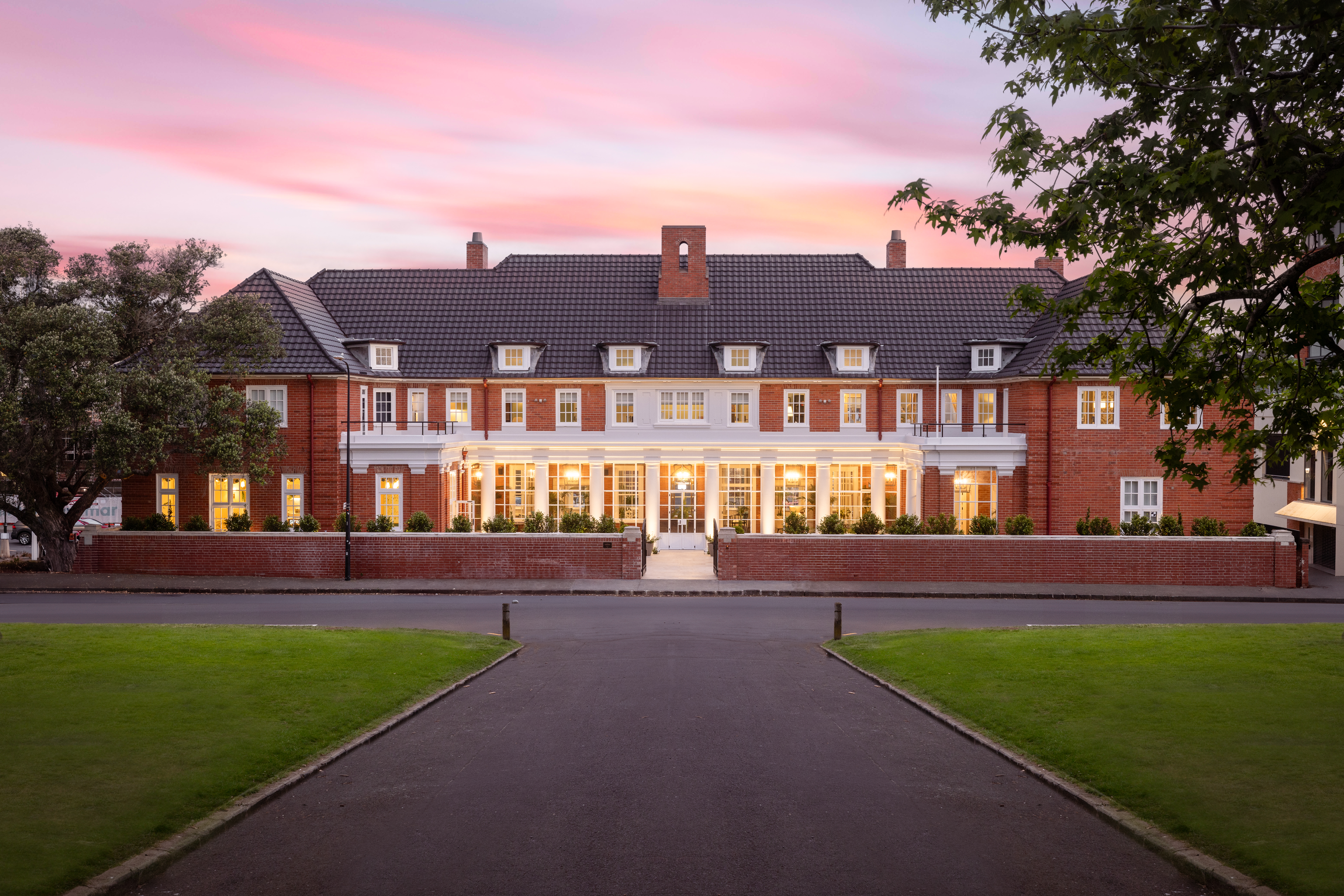 Pearson House was built in 1926 and is at 10 Titoki St, Parnell. Around $17m has been spent on its restoration and this is the hub of the new Foundation retirement village. Photo / Generus Group